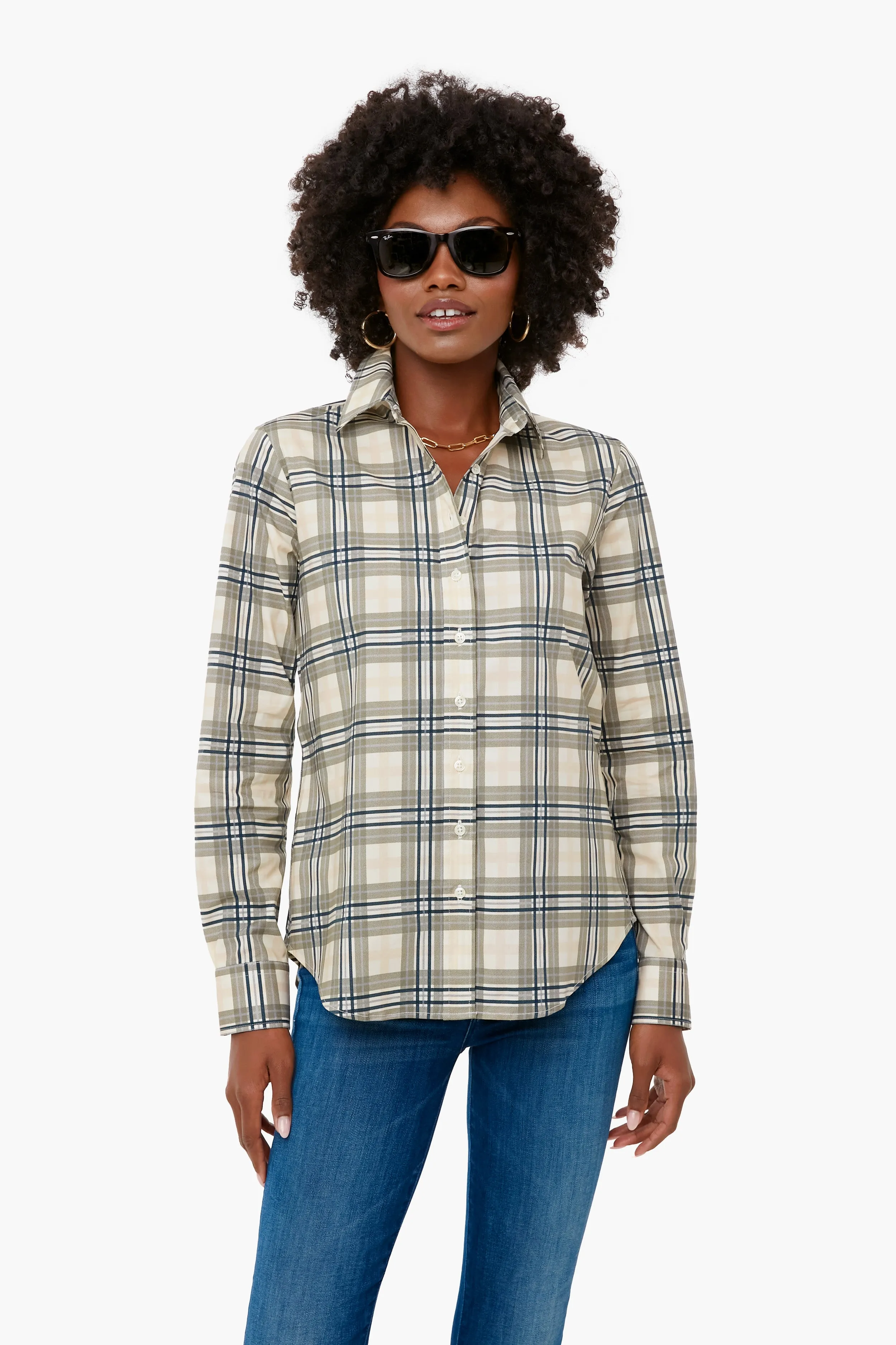 Gray Plaid Icon Shirt sold by Tuckernuck