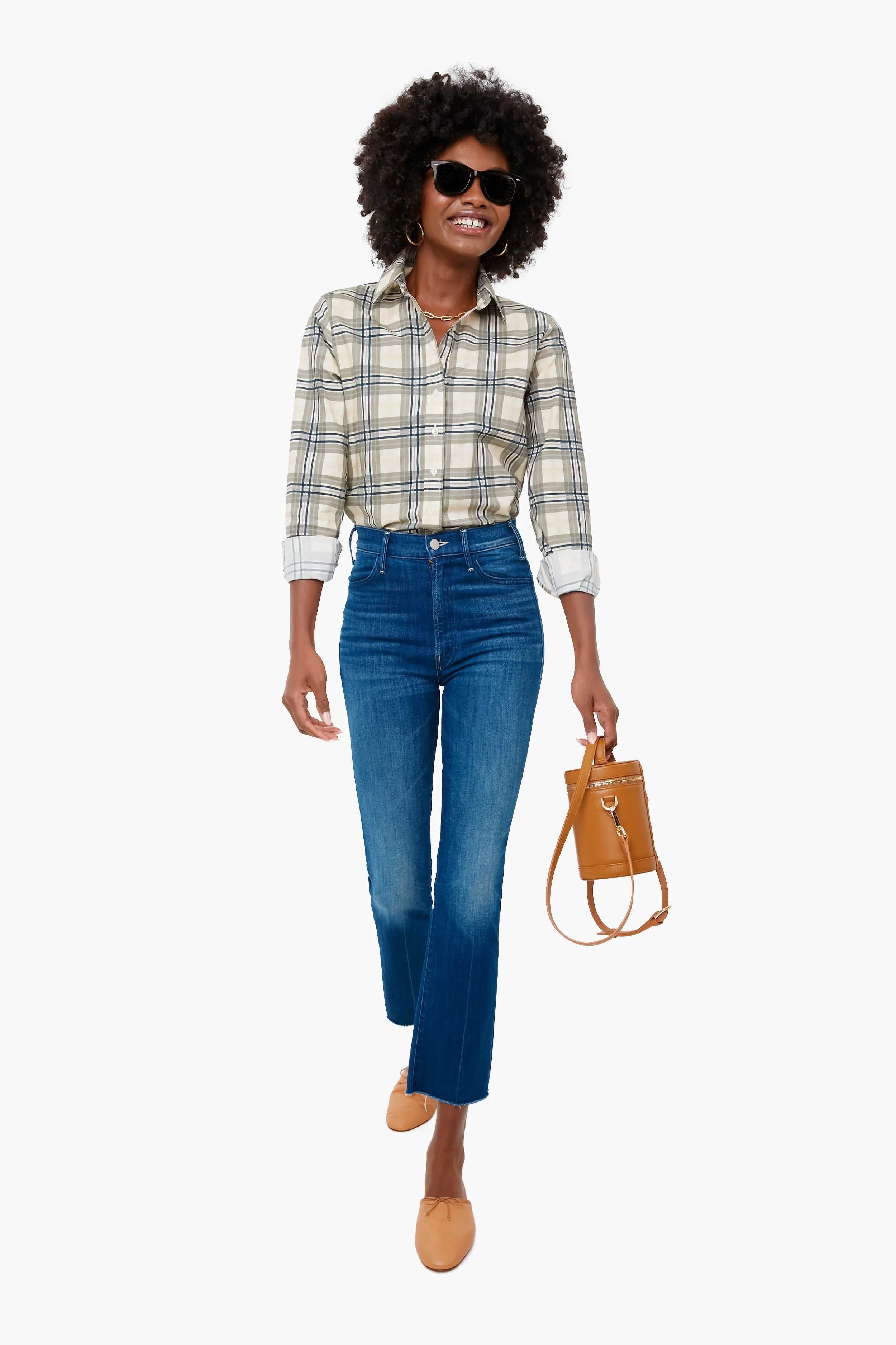 Gray Plaid Icon Shirt sold by Tuckernuck product image thumbnail 2