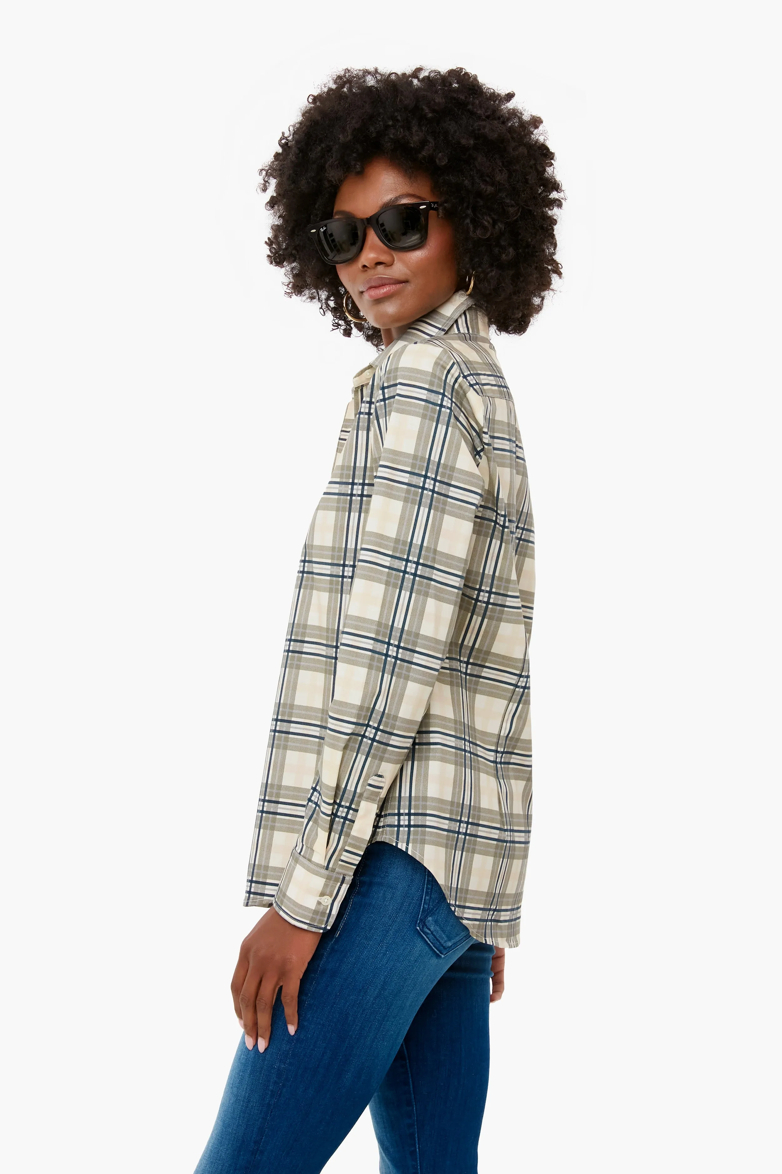Gray Plaid Icon Shirt sold by Tuckernuck product image thumbnail 3