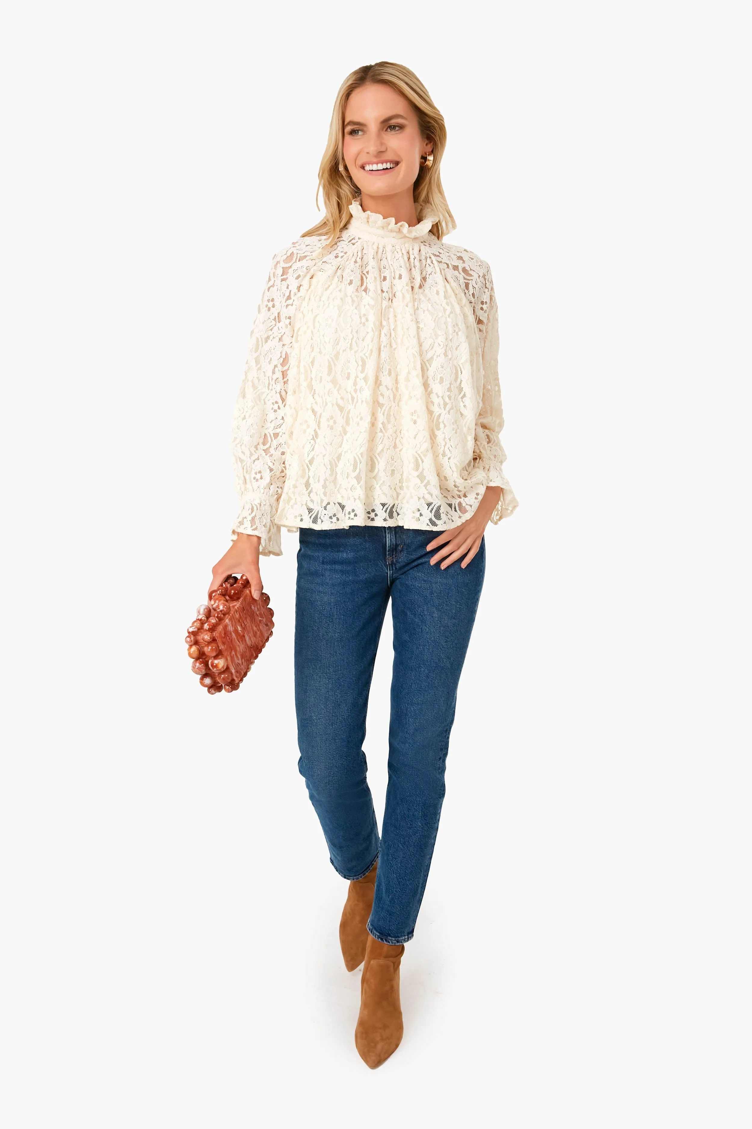Vanilla Lace Chantal Top sold by Tuckernuck product image thumbnail 2