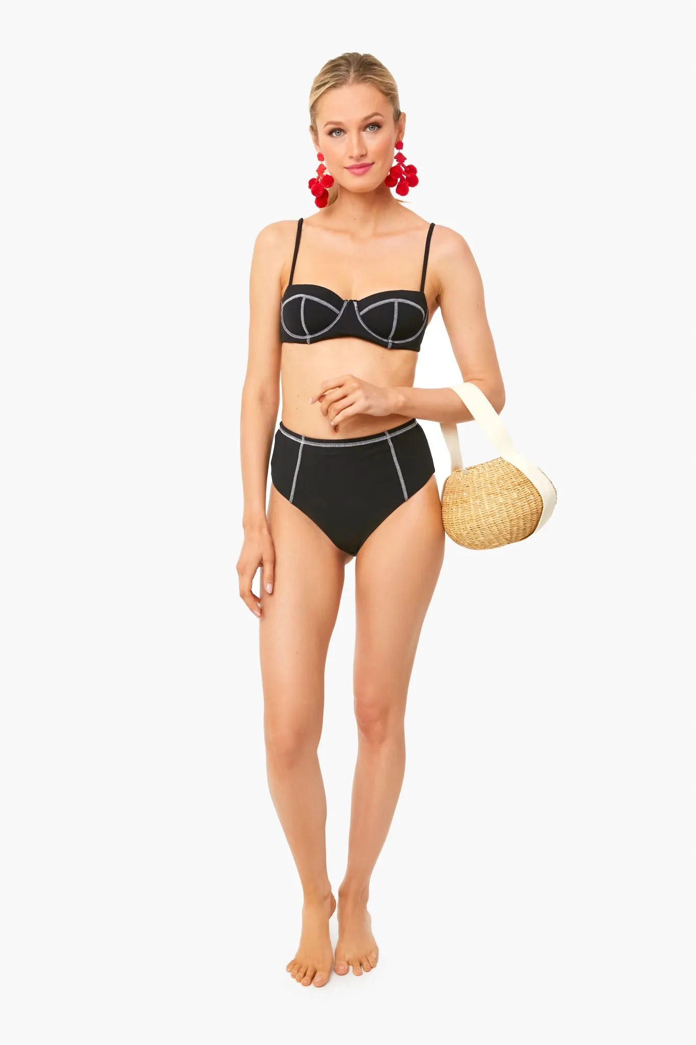 Black Flora Top sold by Tuckernuck product image thumbnail 2