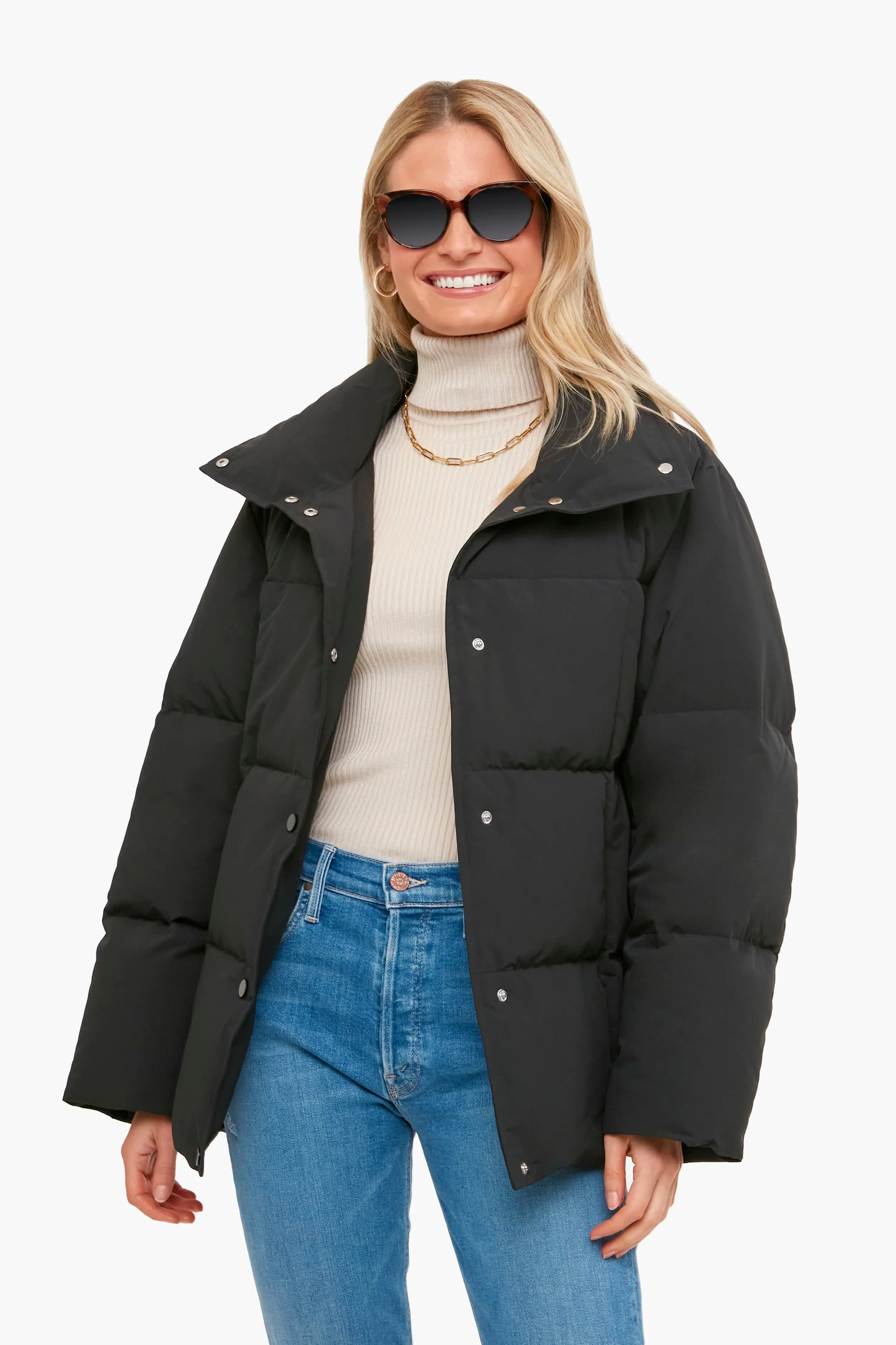 Black Sally Jacket sold by Tuckernuck