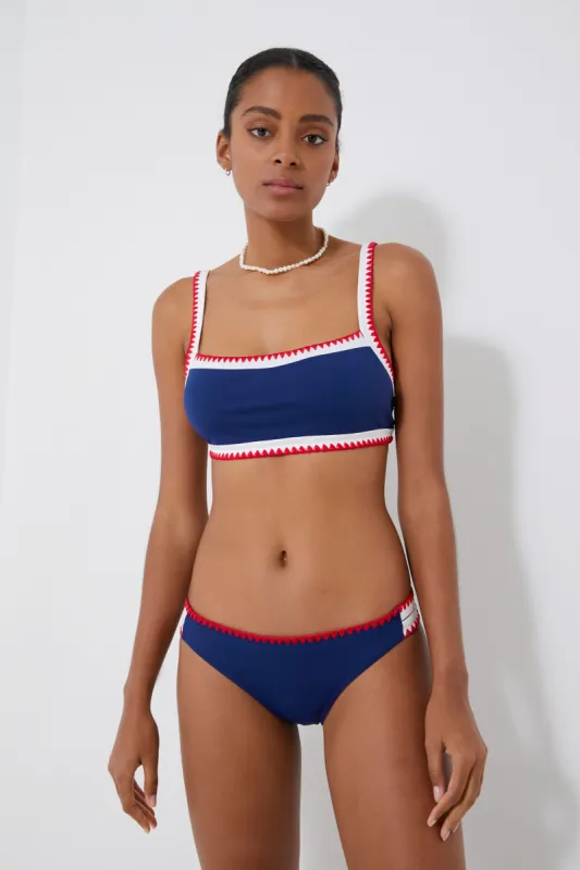 Deep Bay Colorblock Bikini Bottom sold by Tuckernuck