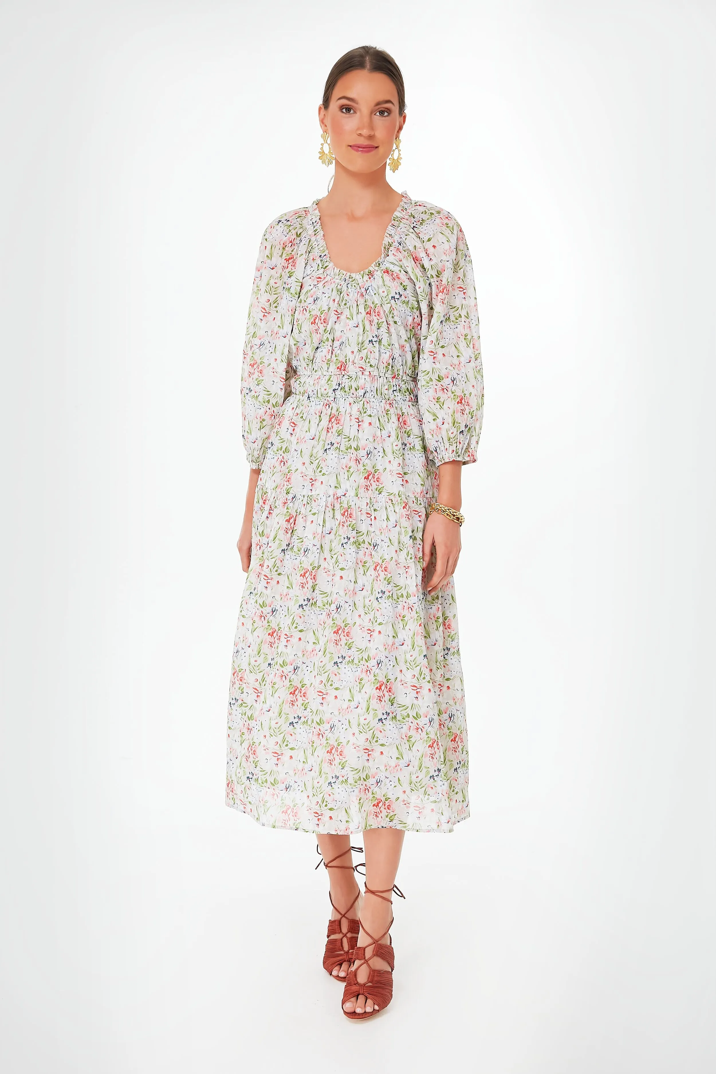 Sweet Meadow Floral Moonstone Dress sold by Tuckernuck