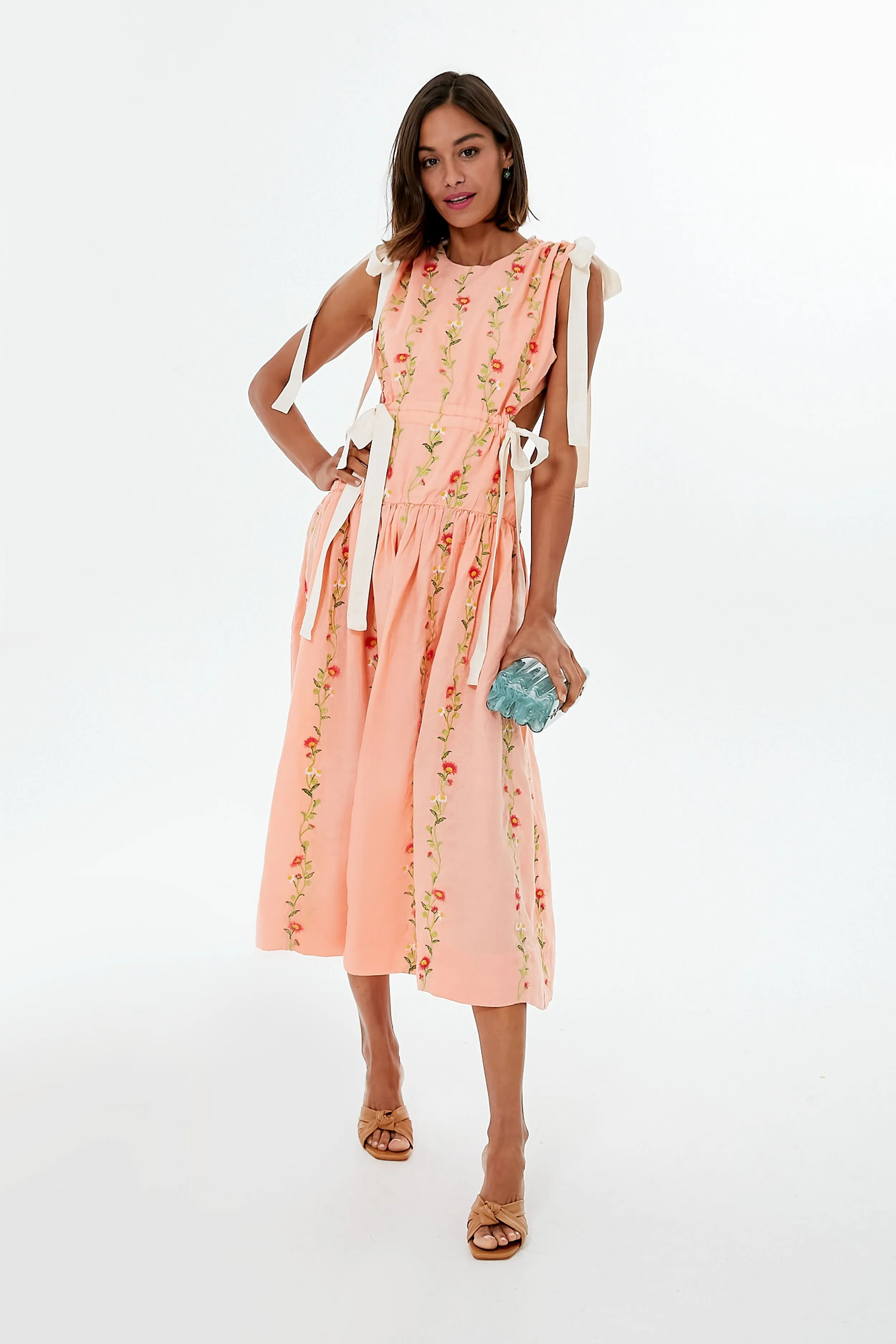 Remedios Guaguanco Linen Maxi Dress sold by Tuckernuck product image thumbnail 2