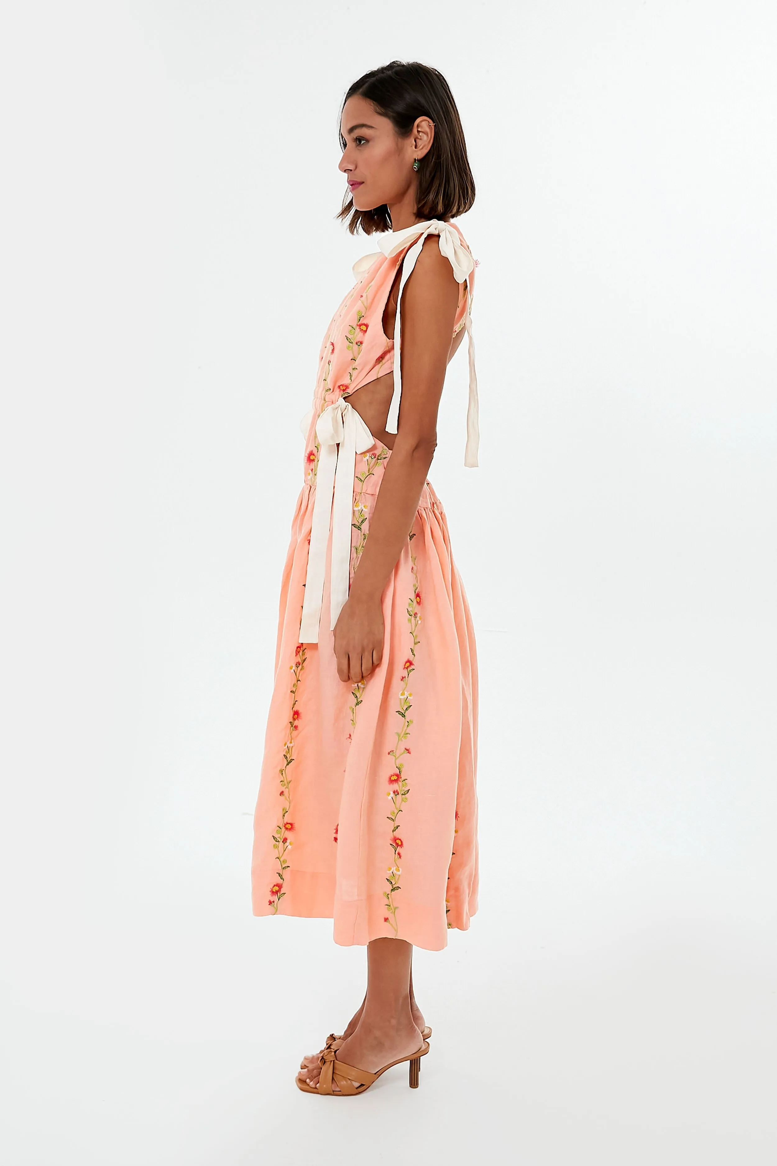 Remedios Guaguanco Linen Maxi Dress sold by Tuckernuck product image thumbnail 3