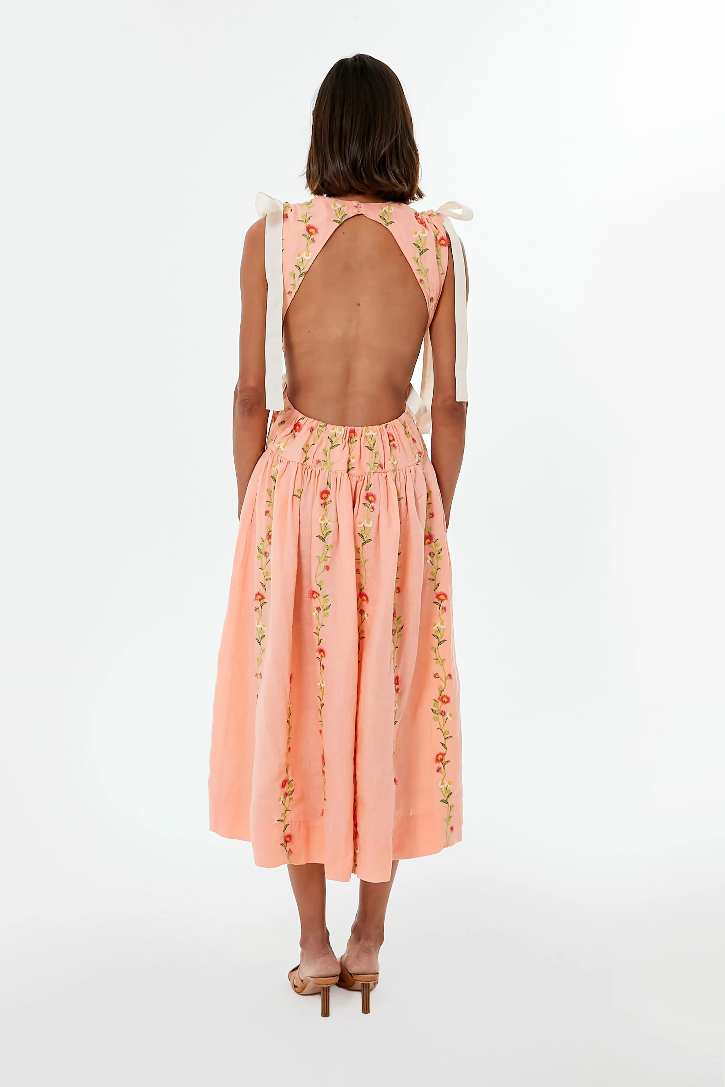 Remedios Guaguanco Linen Maxi Dress sold by Tuckernuck product image thumbnail 4