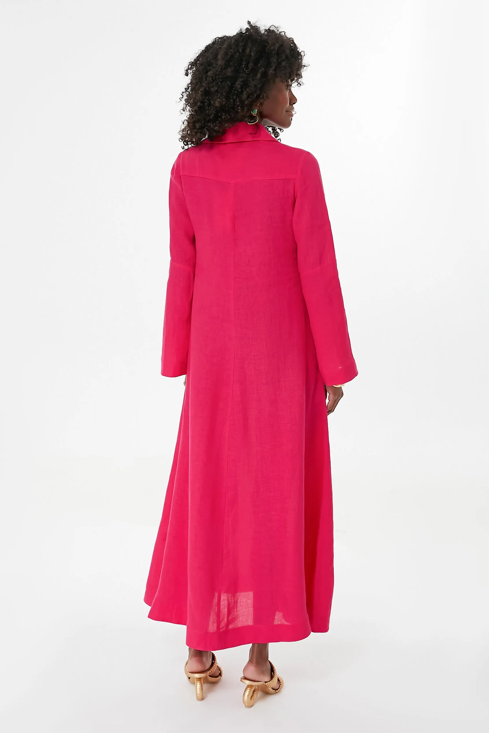 Magenta Veronica Dress sold by Tuckernuck product image thumbnail 4