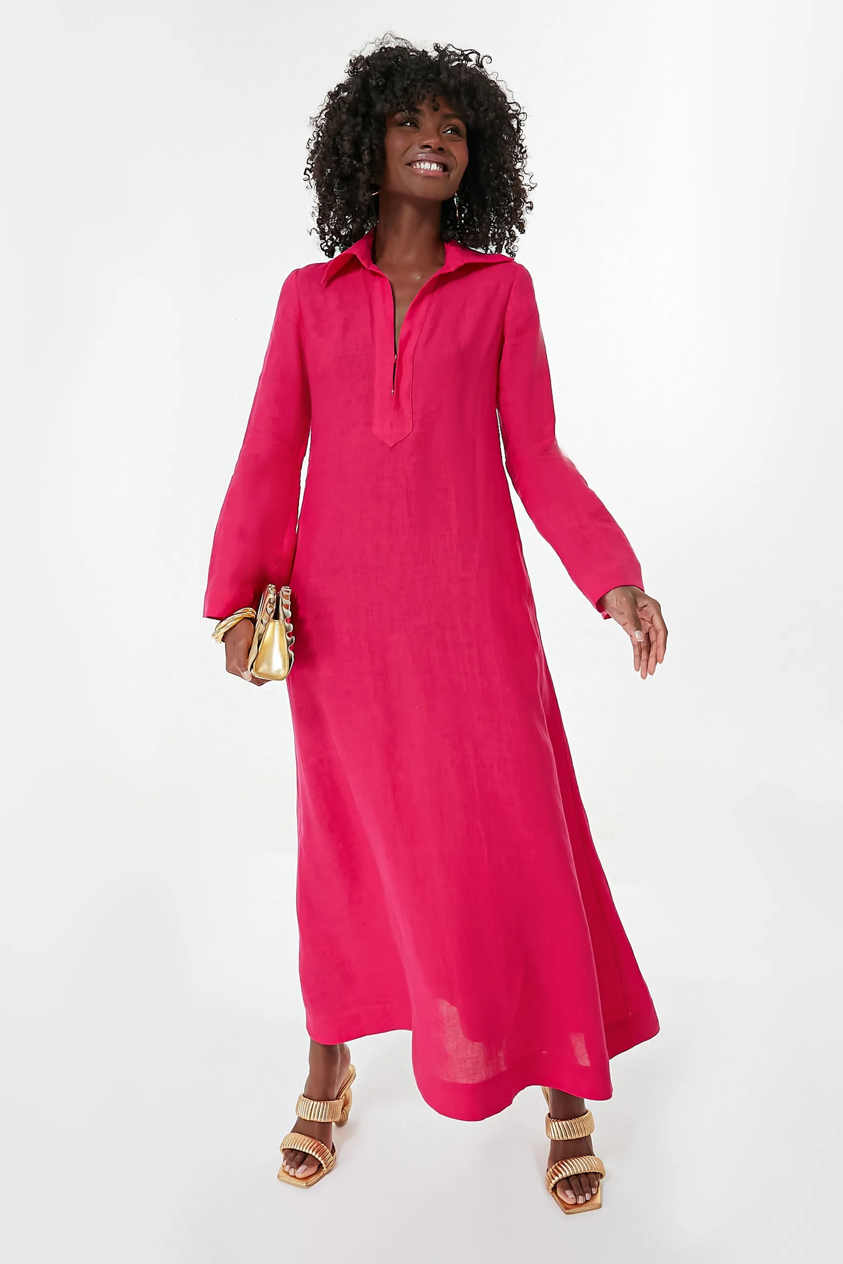 Magenta Veronica Dress sold by Tuckernuck product image thumbnail 2