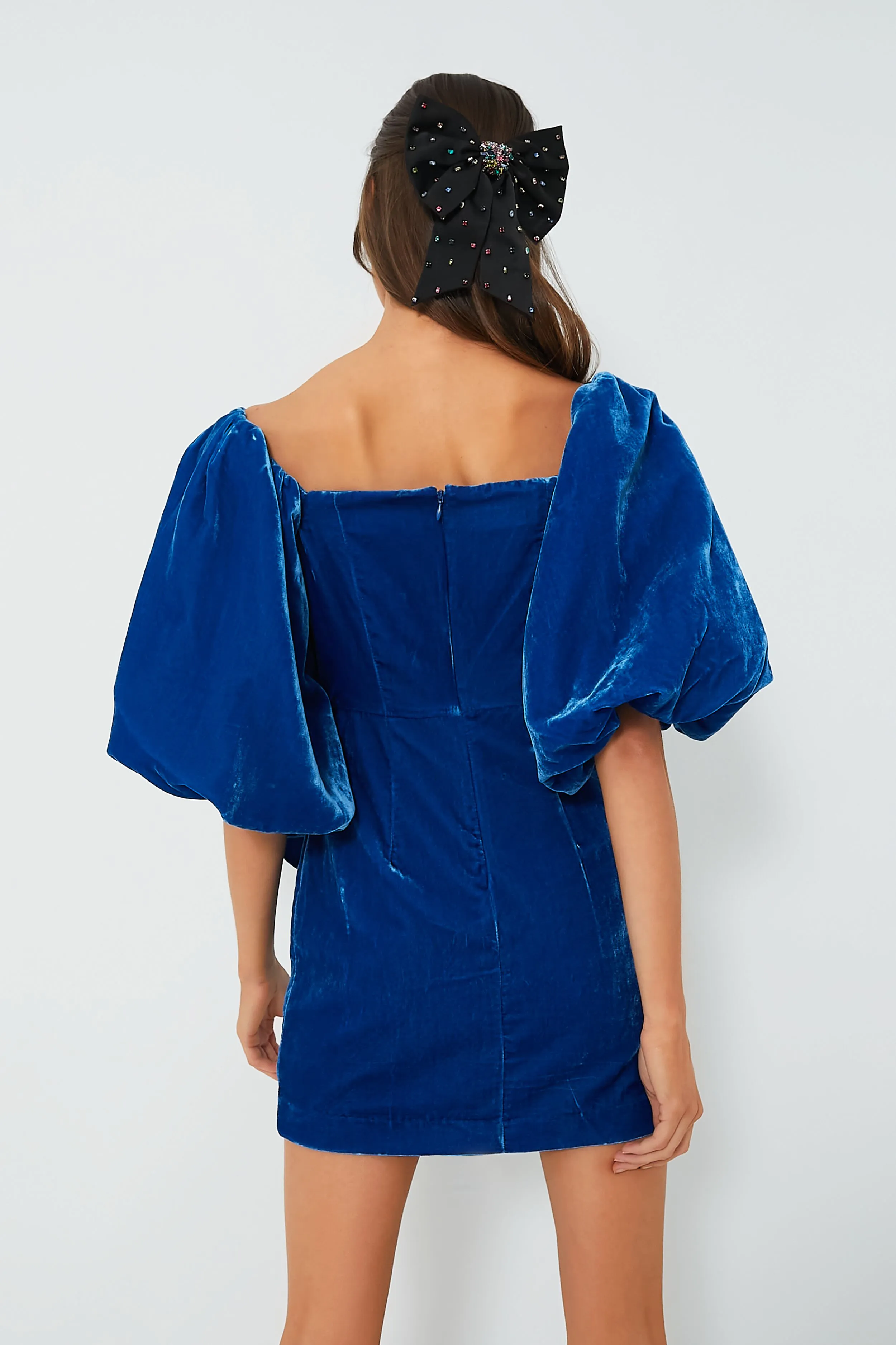 Air Force Blue Adrian Dress sold by Tuckernuck product image thumbnail 4