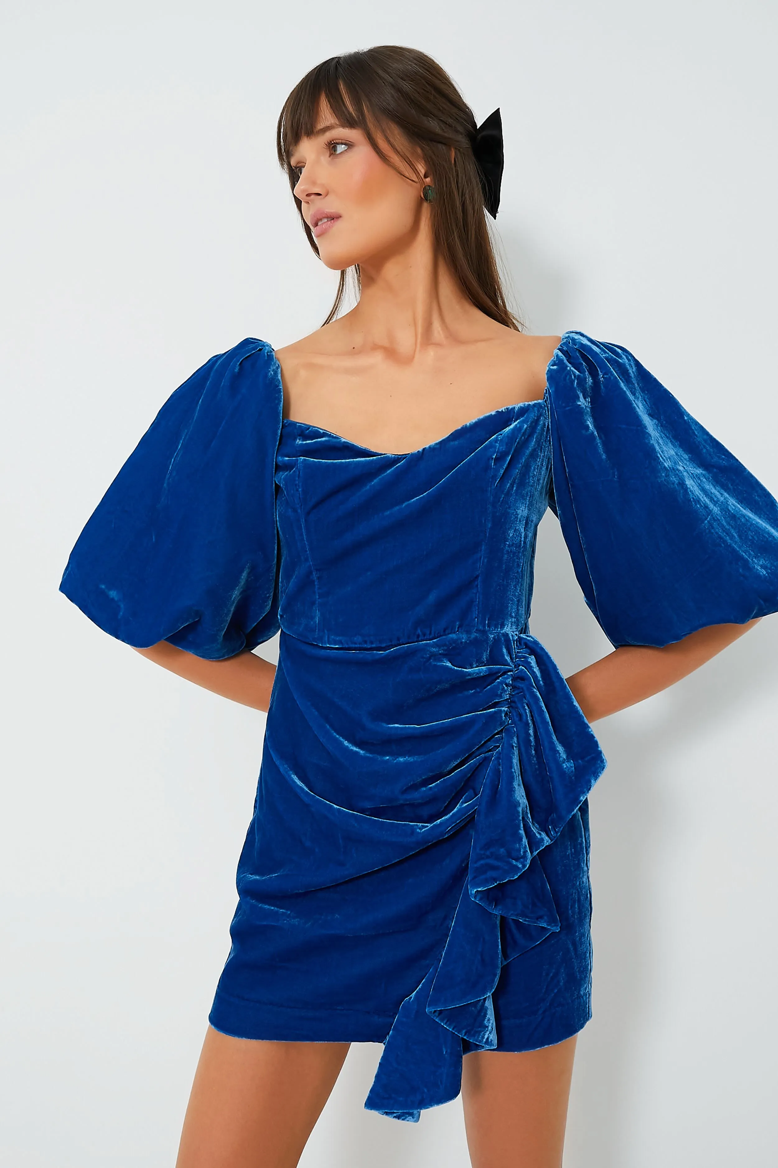 Air Force Blue Adrian Dress sold by Tuckernuck