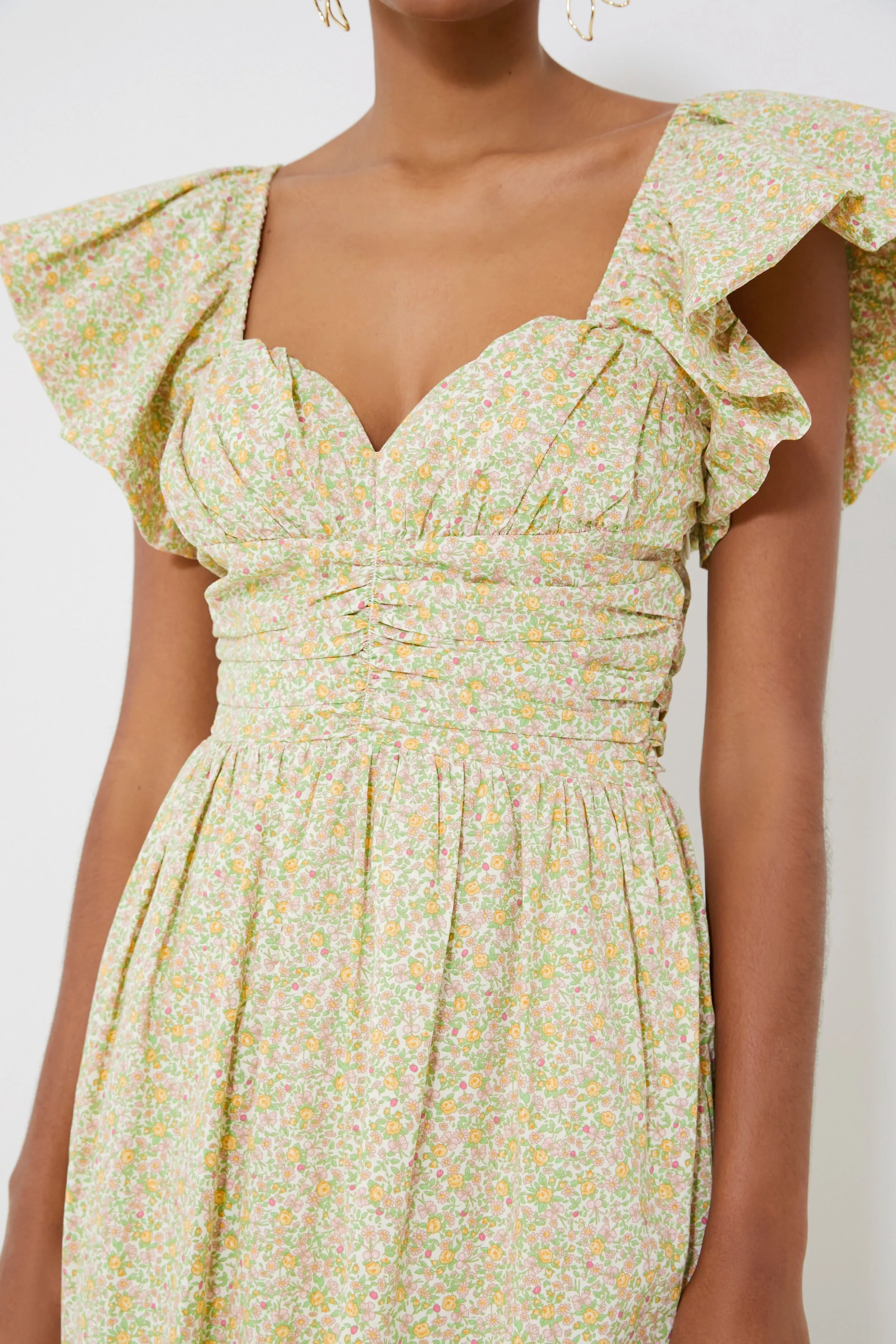 Floral Sweetheart Shae Midi Dress sold by Tuckernuck product image thumbnail 5