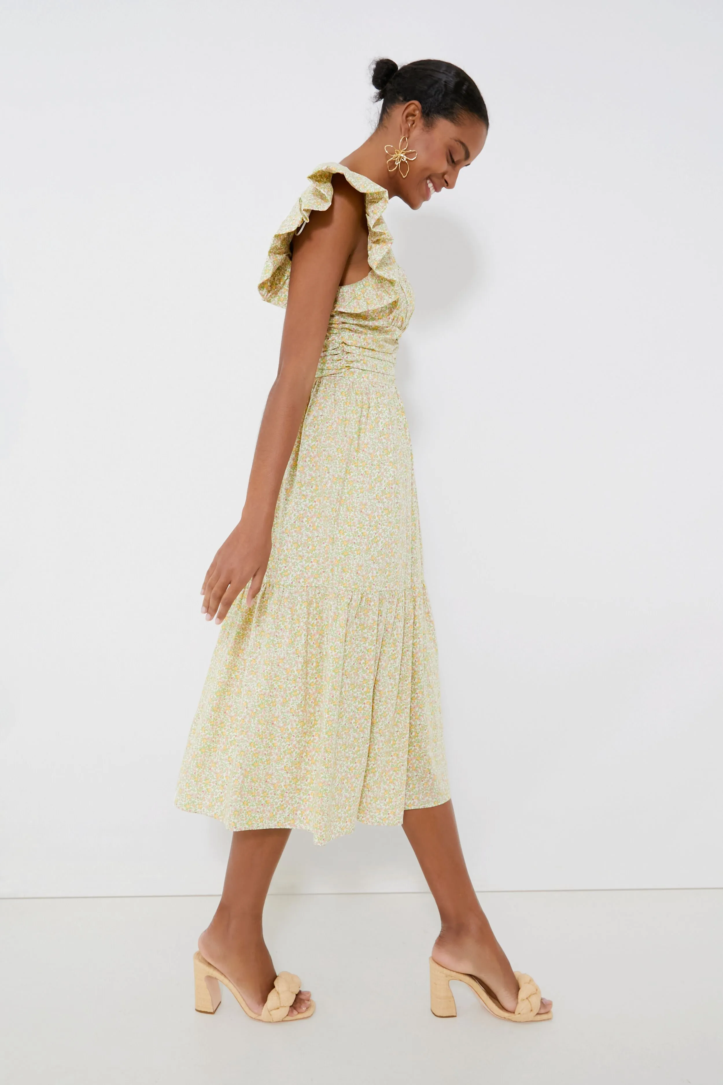 Floral Sweetheart Shae Midi Dress sold by Tuckernuck product image thumbnail 3