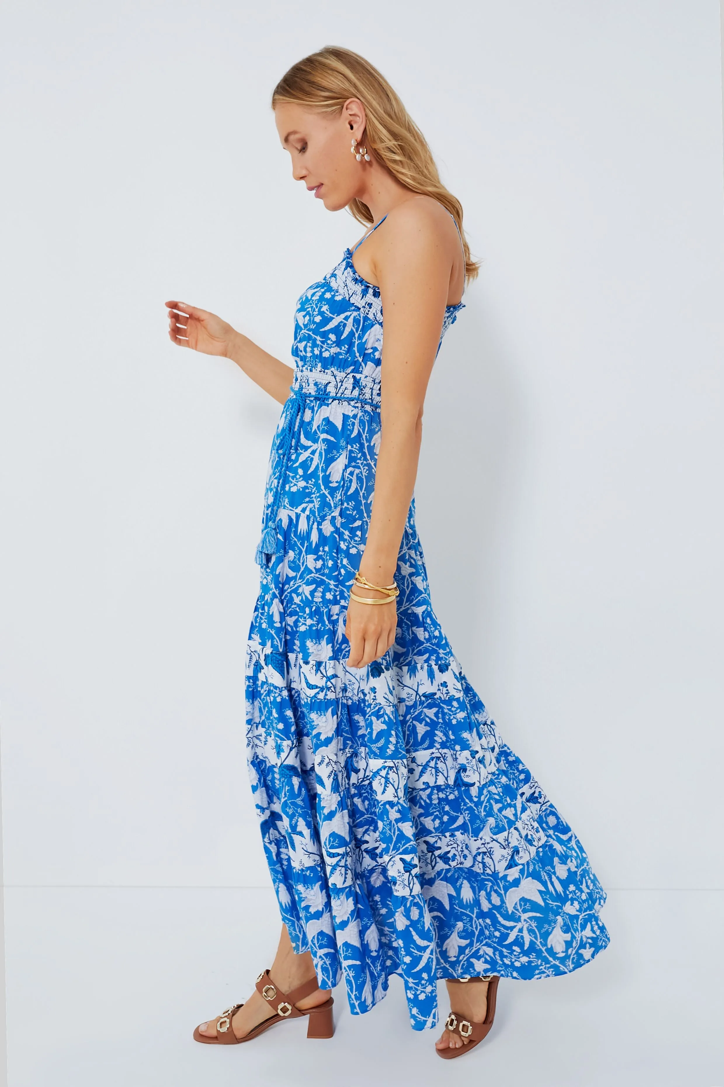 Blue Holy Maxi Dress sold by Tuckernuck product image thumbnail 3