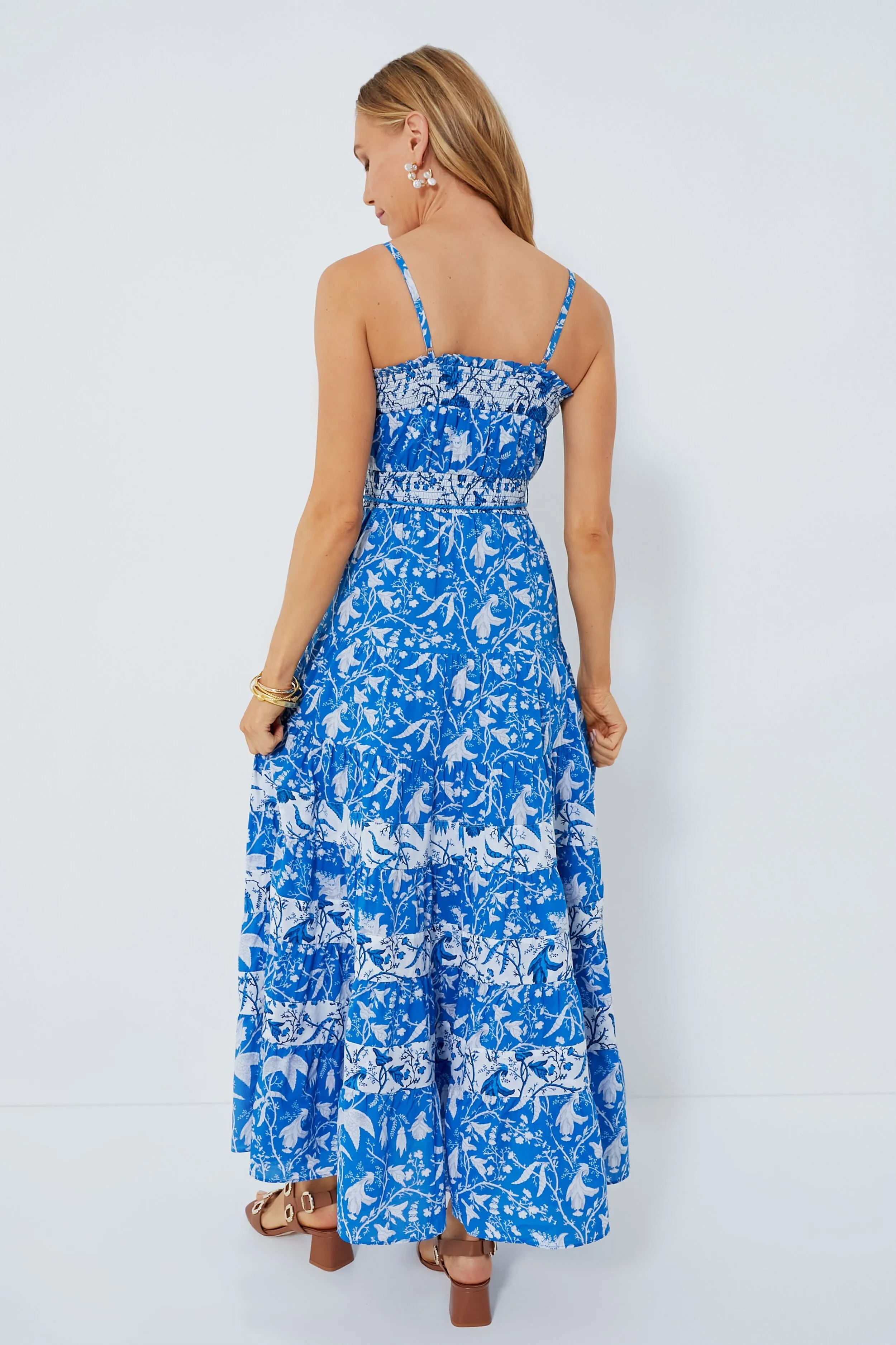Blue Holy Maxi Dress sold by Tuckernuck product image thumbnail 4