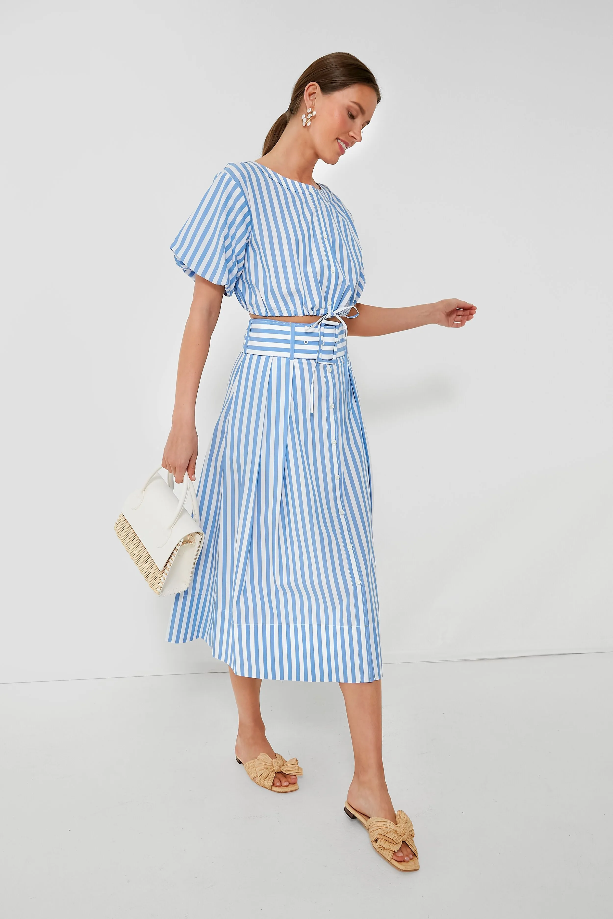 Sea Stripe Ellington Top sold by Tuckernuck product image thumbnail 2