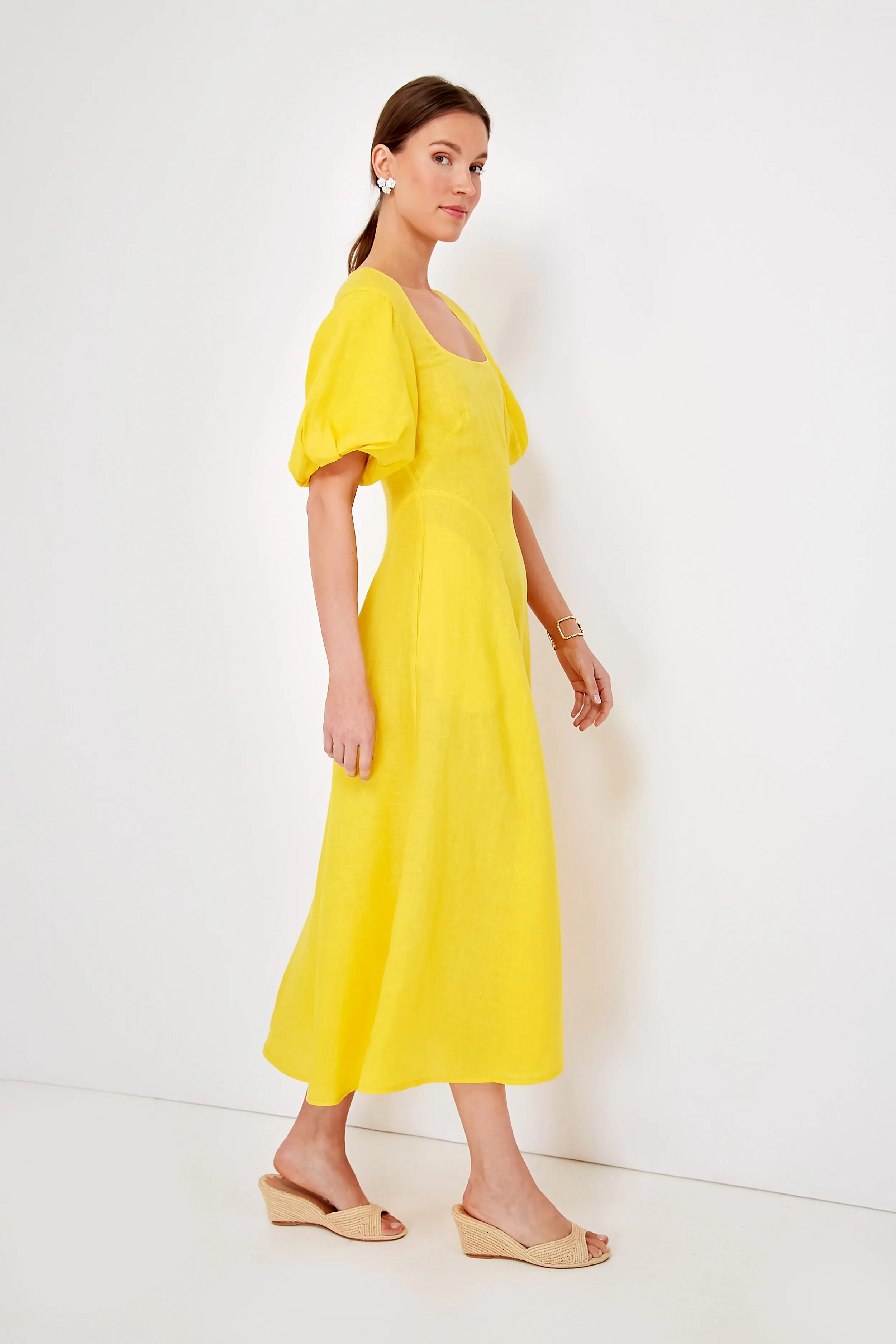 Sunny Yellow Nell Dress sold by Tuckernuck product image thumbnail 3