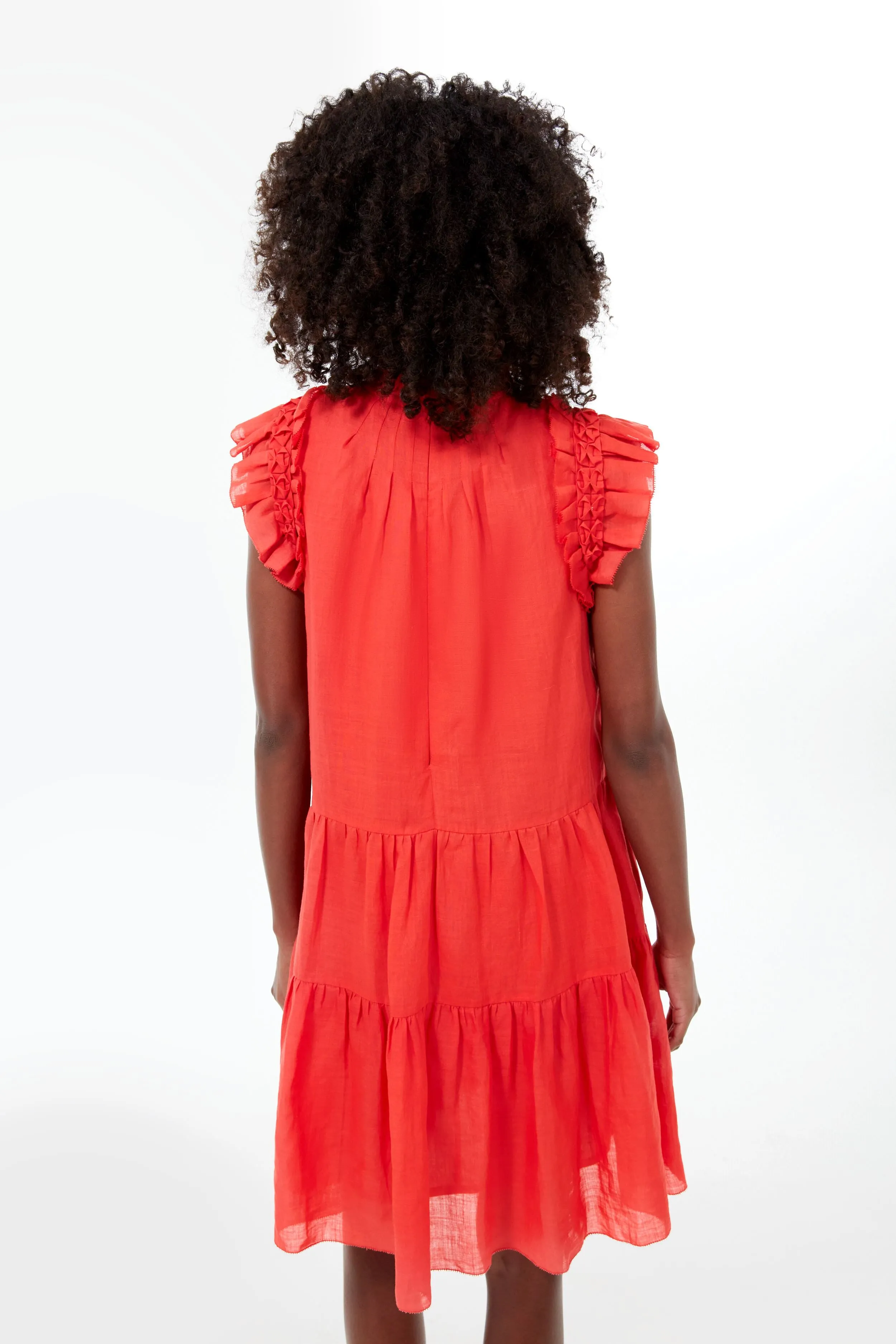 Exclusive Red Short Sleeve Tunic sold by Tuckernuck product image thumbnail 4