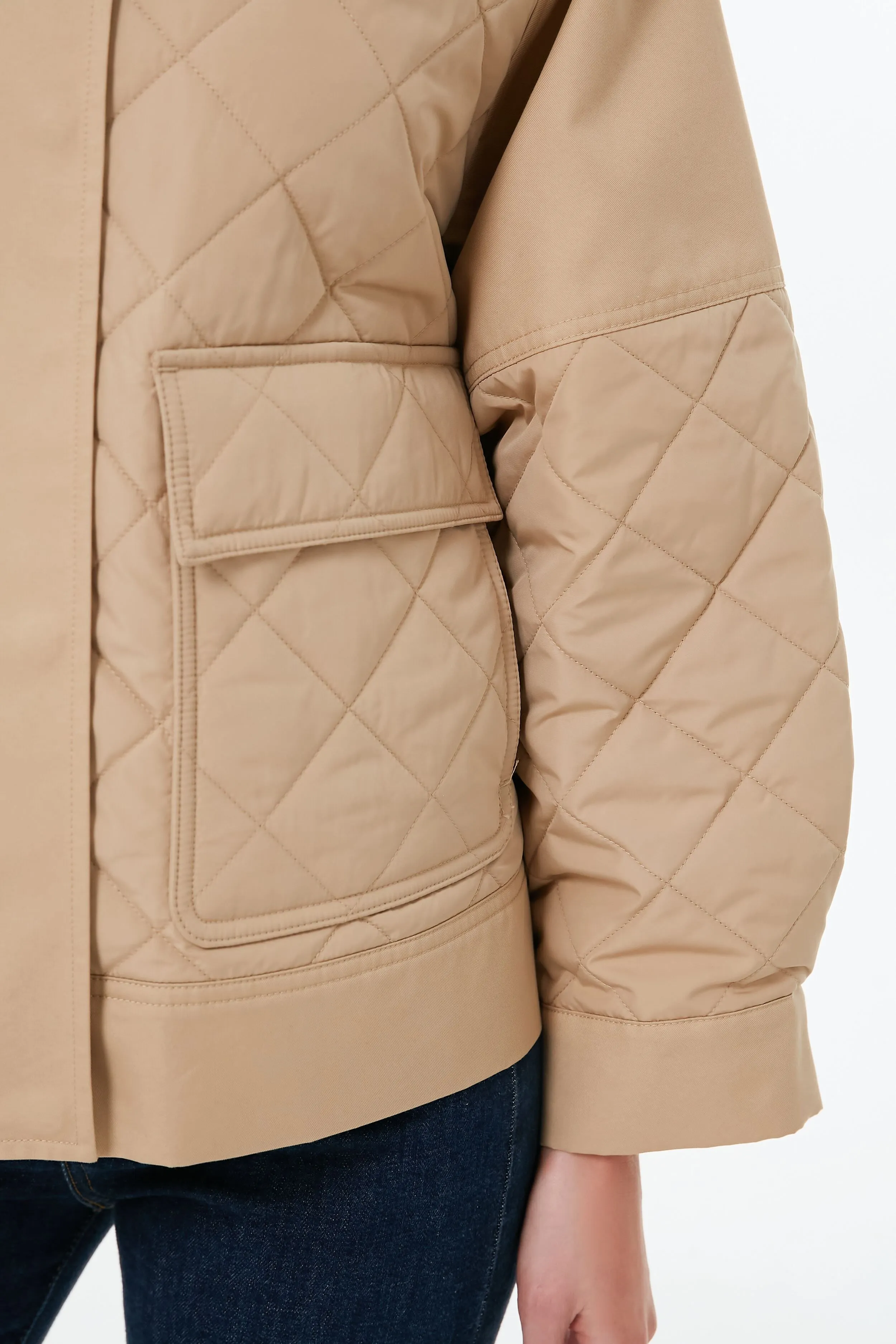Beige Verbas Jacket sold by Tuckernuck product image thumbnail 5