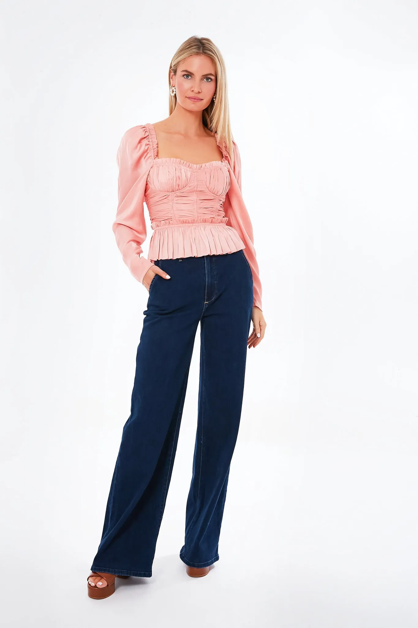 Tuberose Mia Blouse sold by Tuckernuck product image thumbnail 2