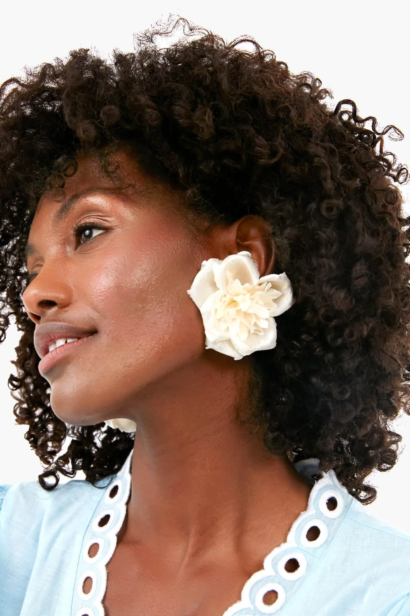 Gardenia Earrings sold by Tuckernuck