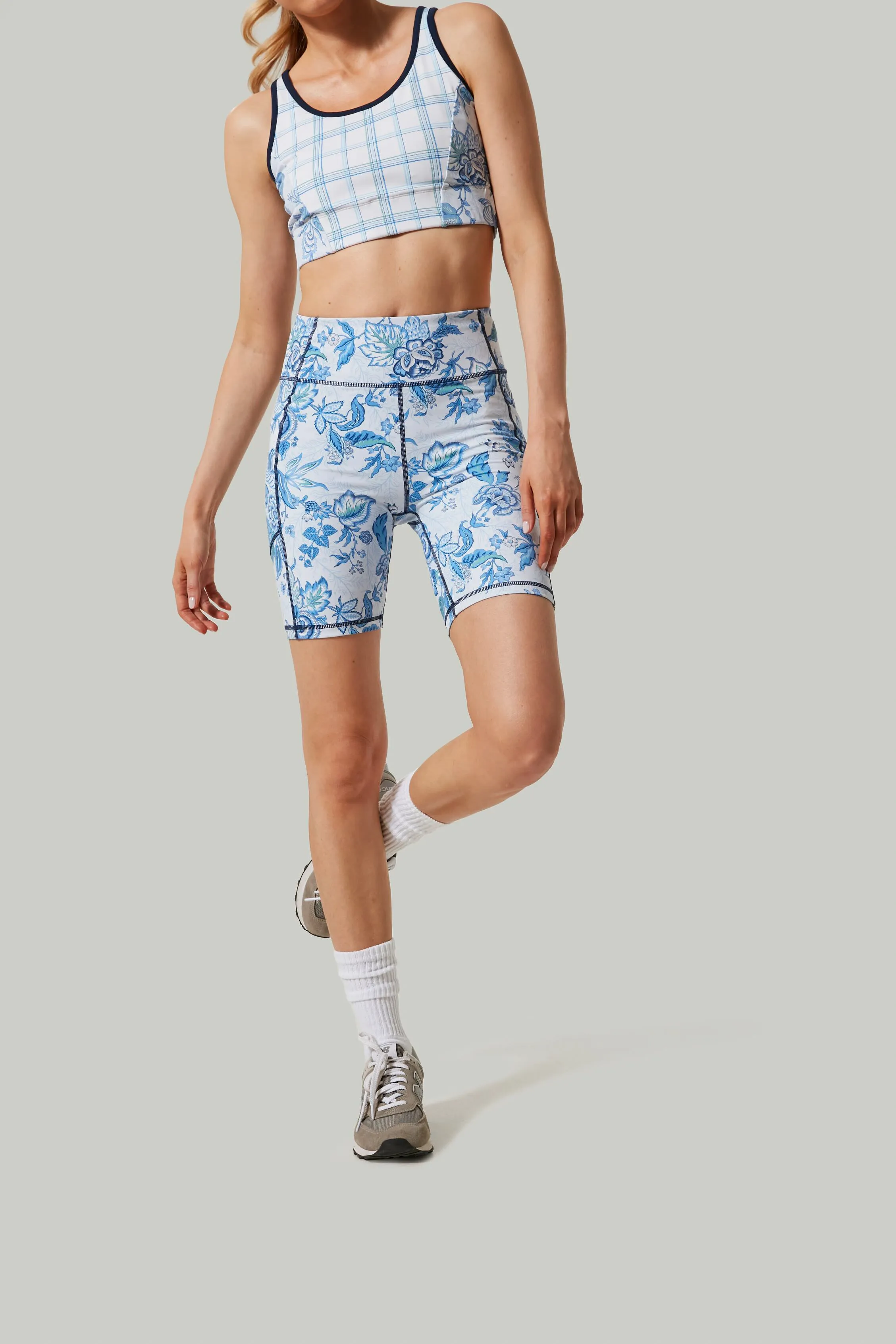 Heirloom Floral 7 Inch Ava Bike Short sold by Tuckernuck