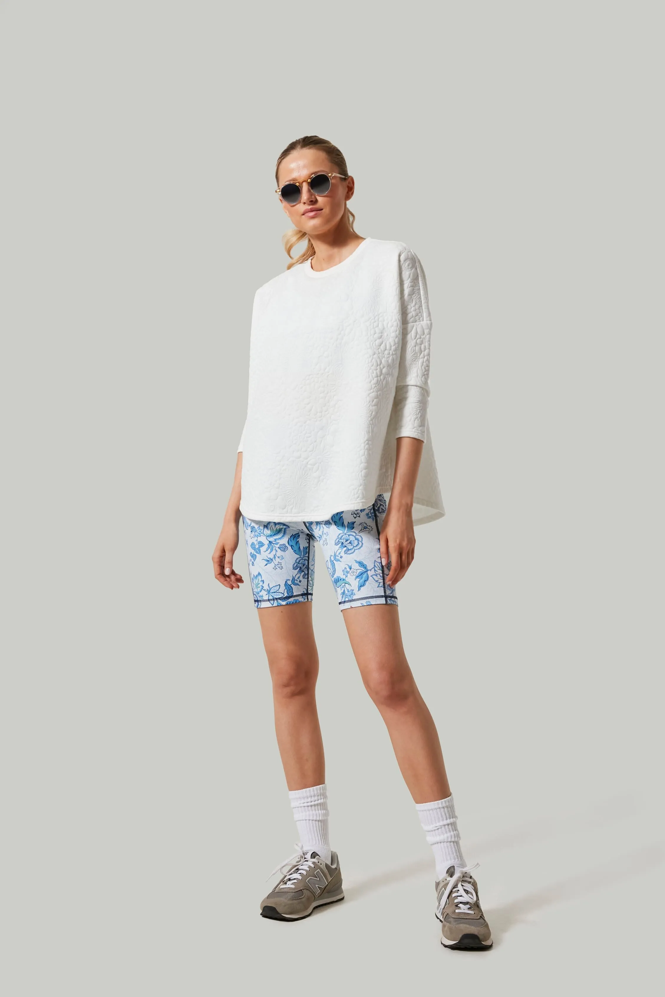 Heirloom Floral 7 Inch Ava Bike Short sold by Tuckernuck product image thumbnail 2