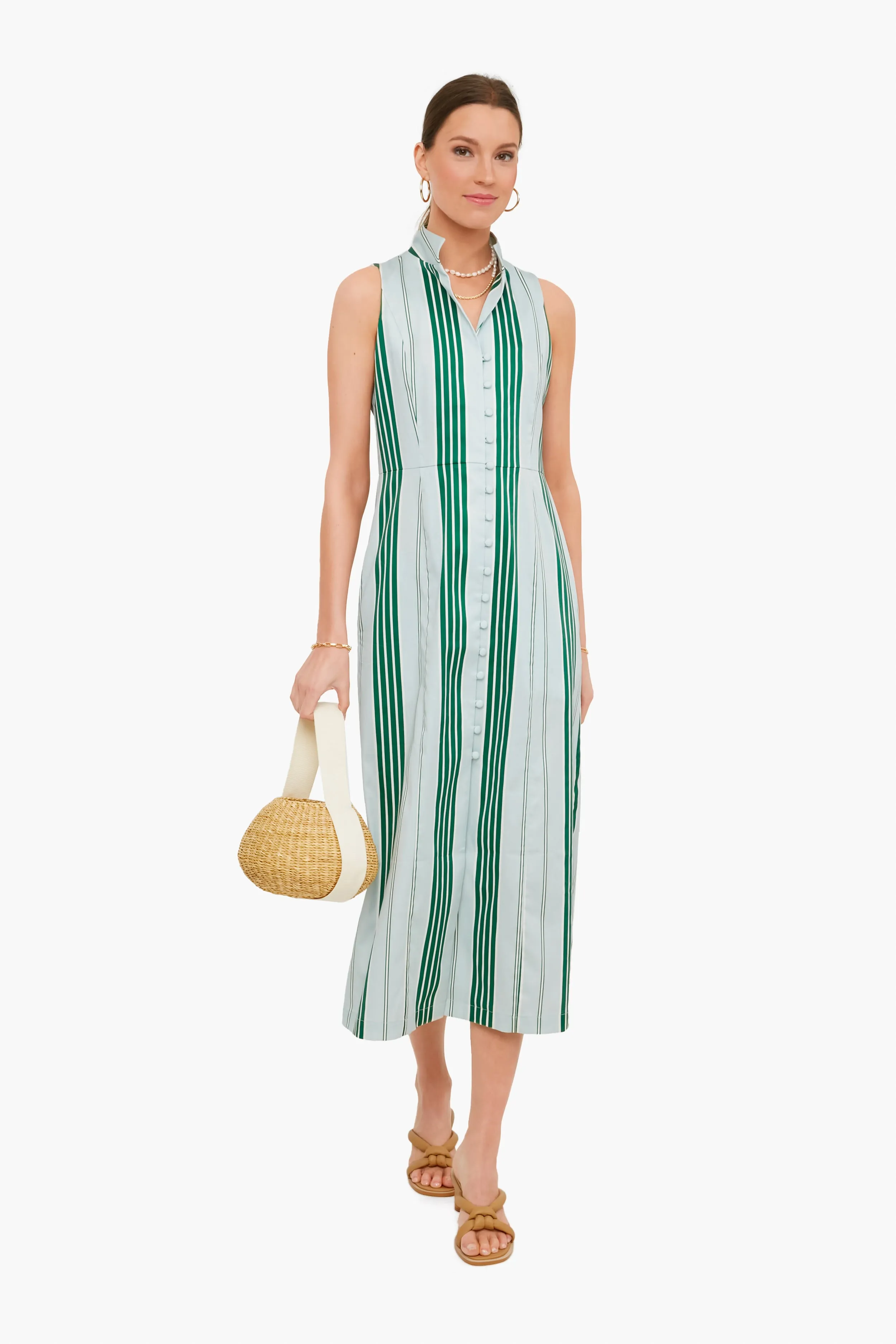 Seahaven Stripe Leighton Dress sold by Tuckernuck product image thumbnail 2