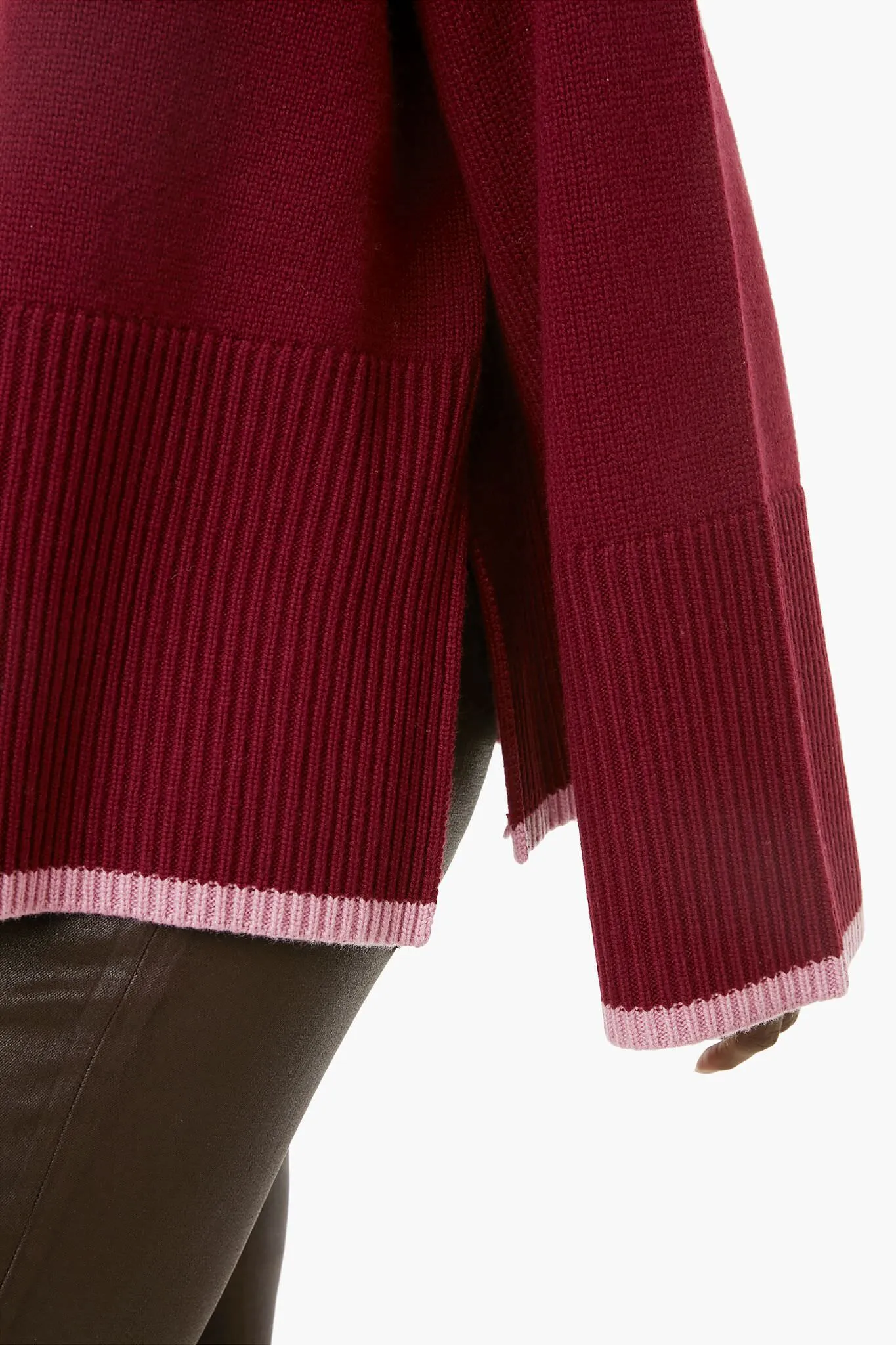 Maroon Larsen Sweater sold by Tuckernuck product image thumbnail 5
