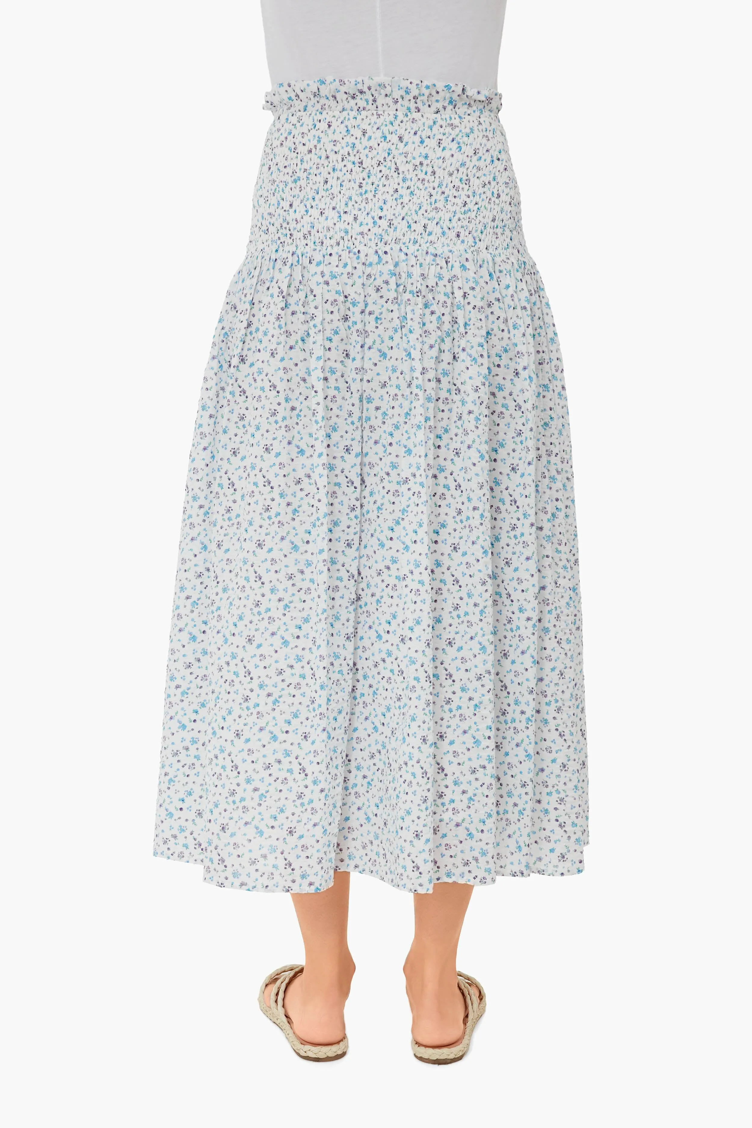 Ditsy Floral Clare Midi Skirt sold by Tuckernuck product image thumbnail 4