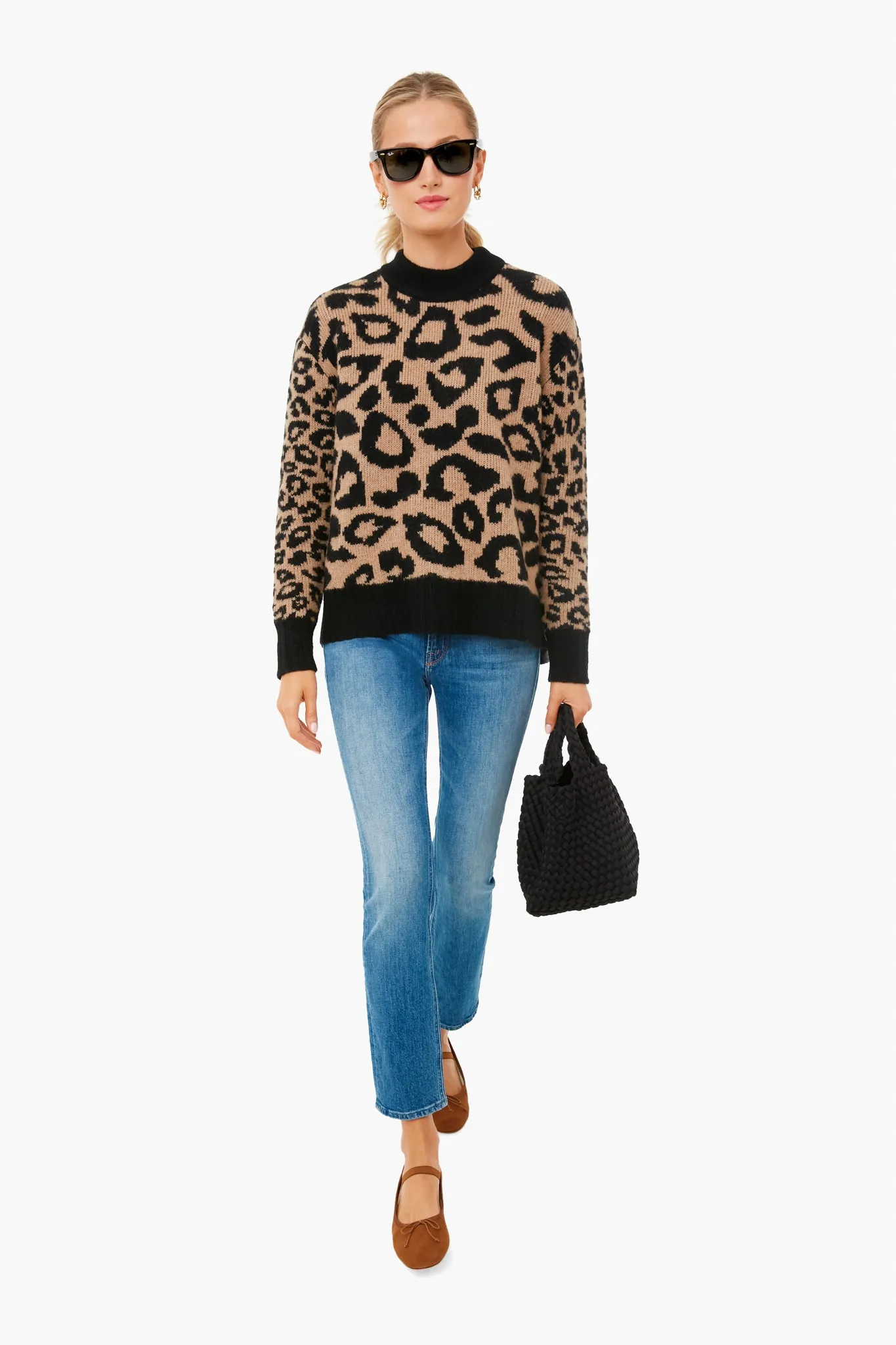 Leopard Siri Sweater sold by Tuckernuck product image thumbnail 2