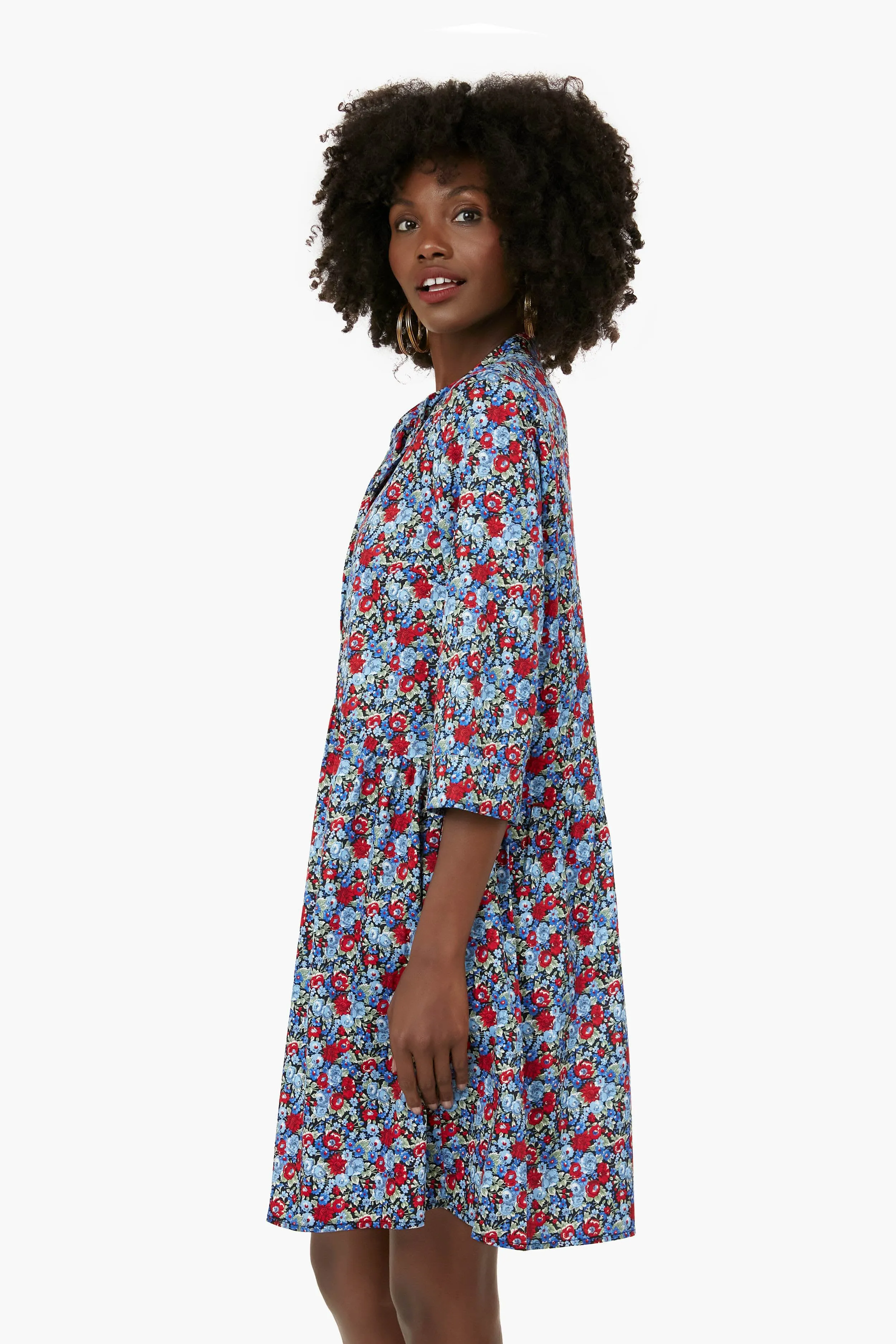 Queens Garden Royal Shirt Dress sold by Tuckernuck product image thumbnail 3
