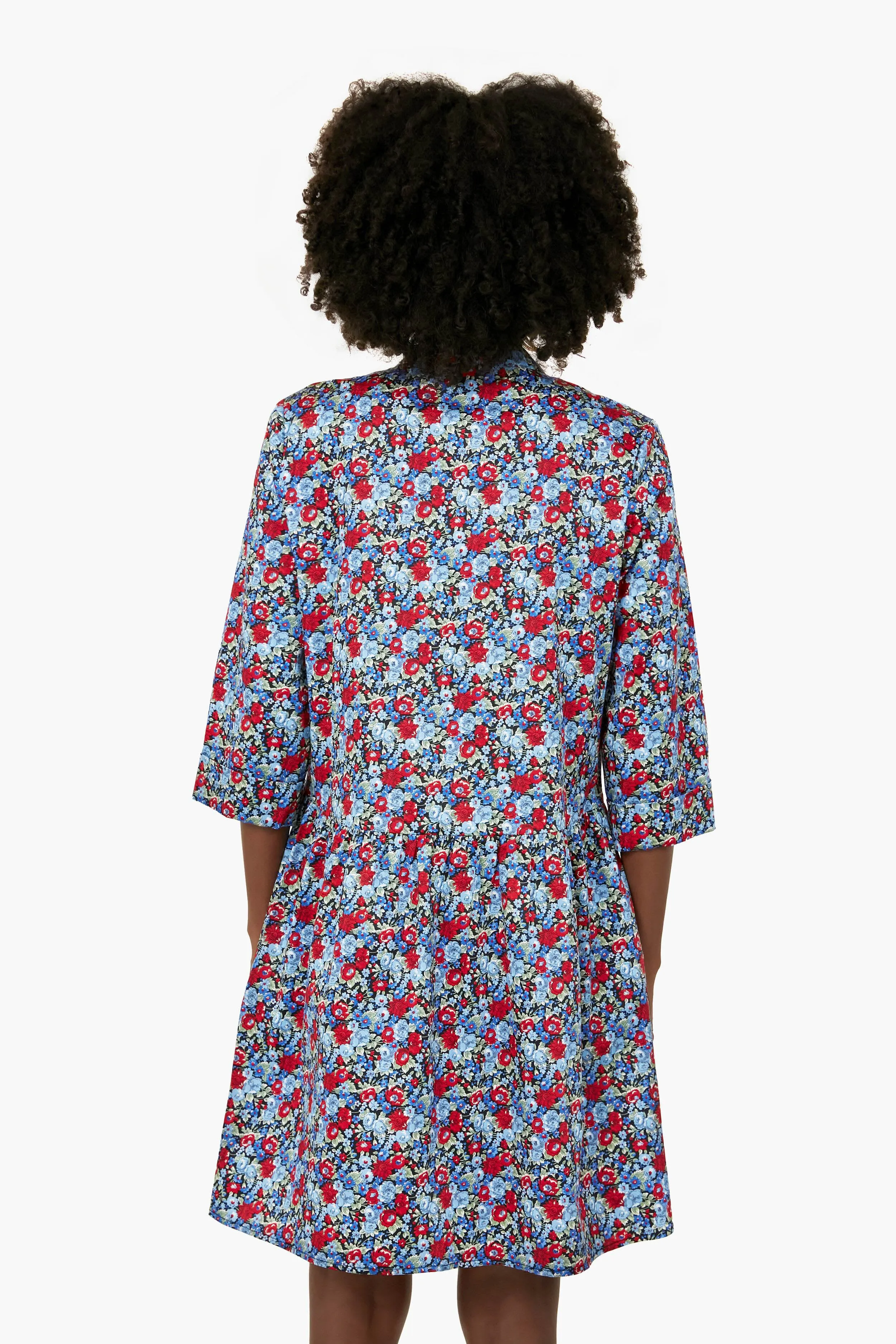 Queens Garden Royal Shirt Dress sold by Tuckernuck product image thumbnail 4