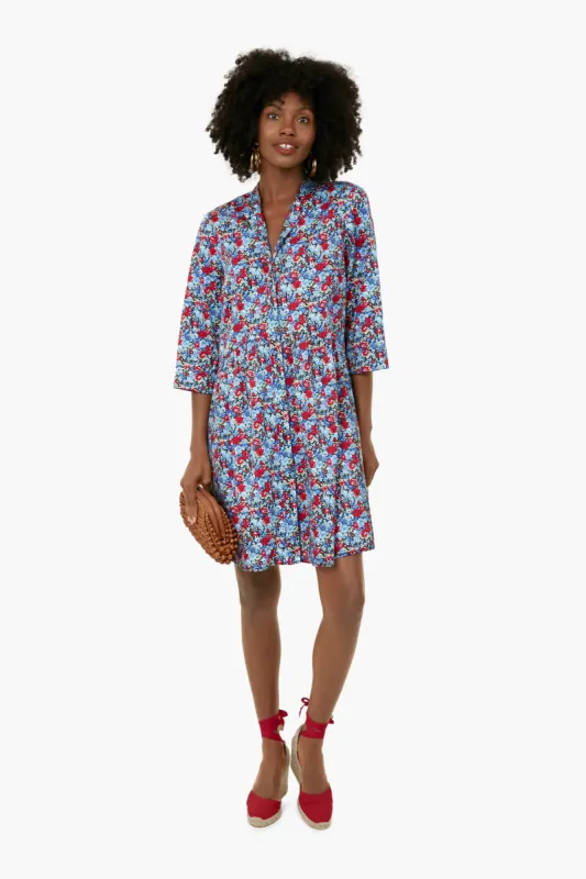 Queens Garden Royal Shirt Dress sold by Tuckernuck