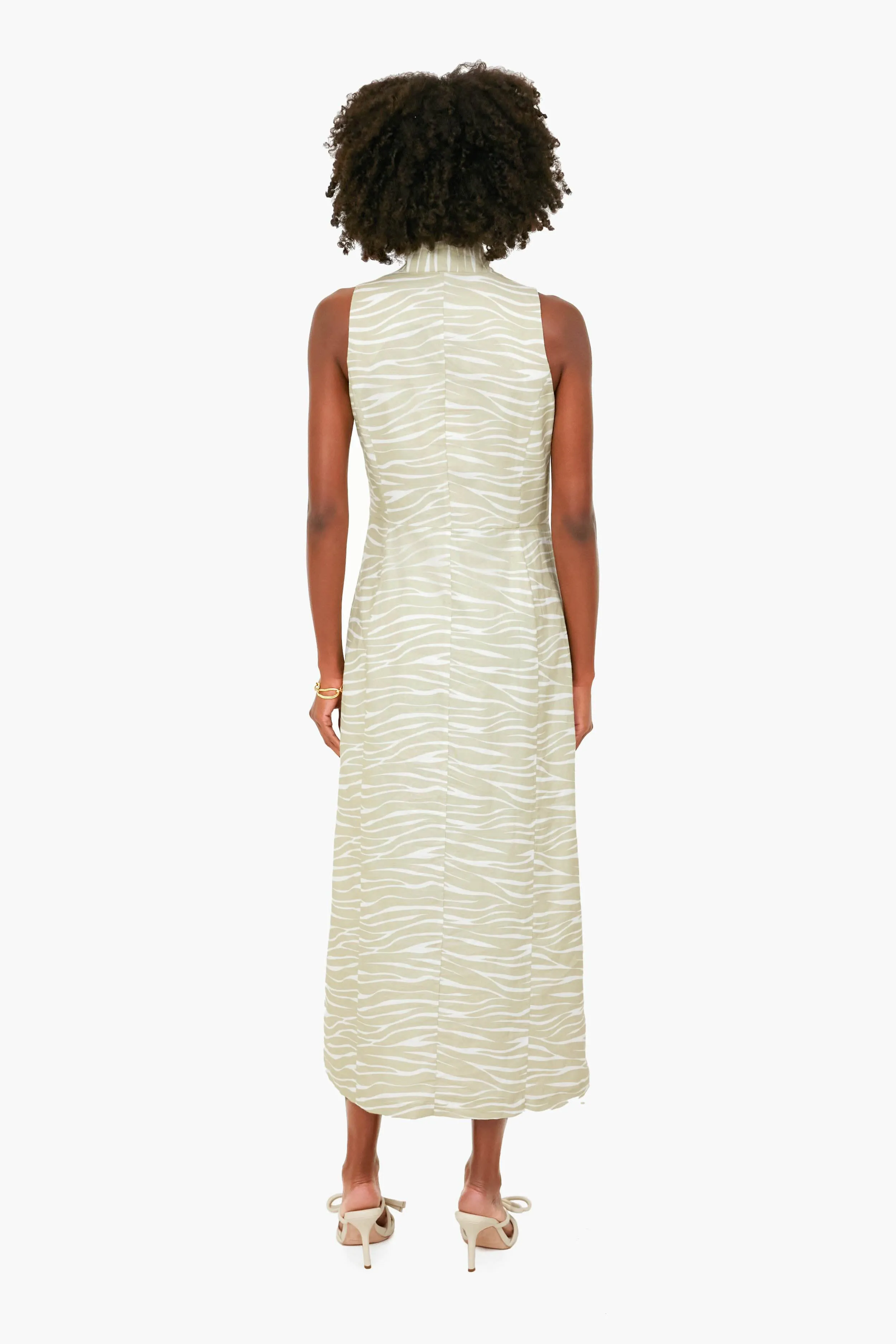 Platinum Zebra Leighton Dress sold by Tuckernuck product image thumbnail 4