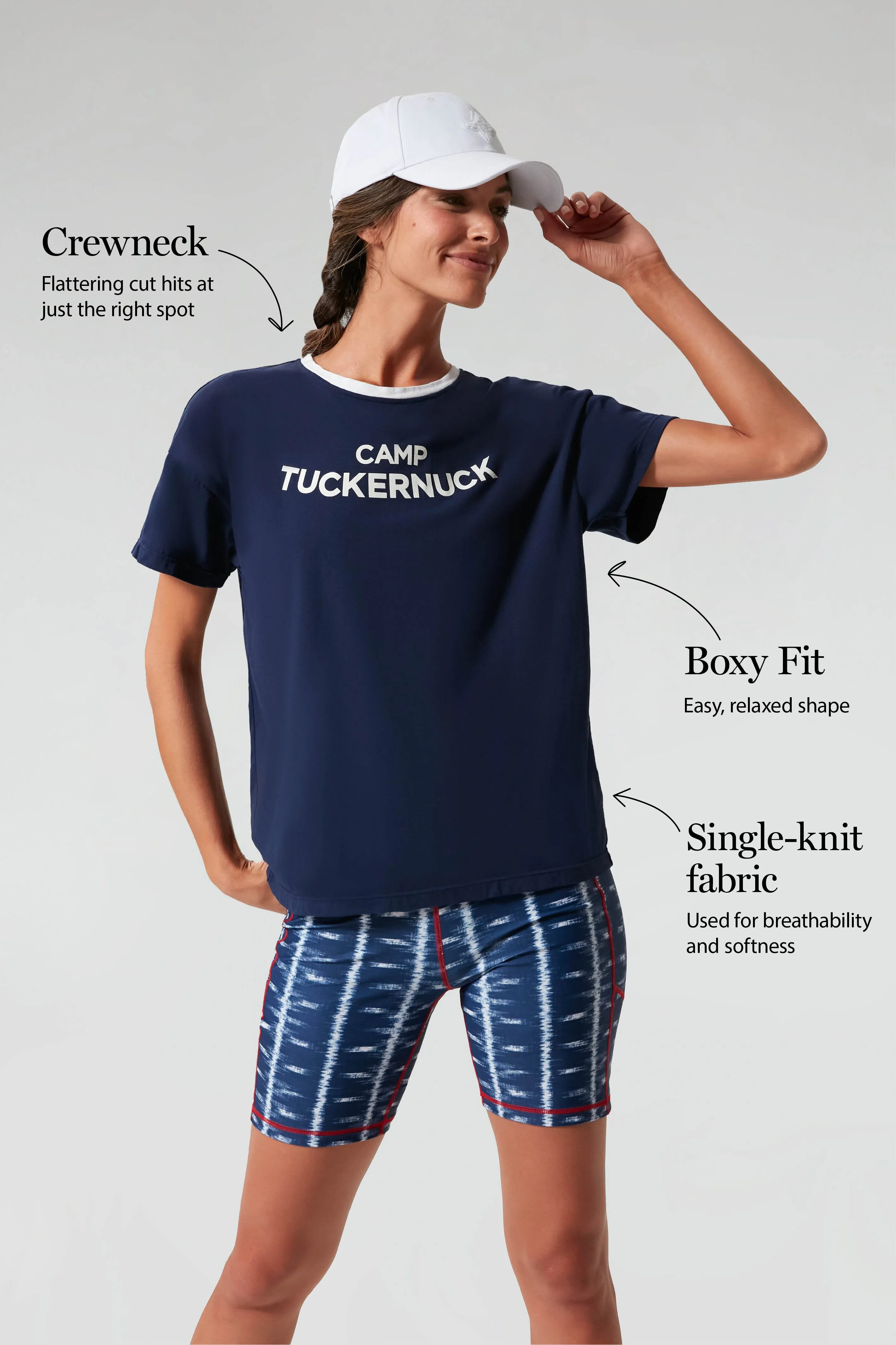 Camp Tuckernuck Navy Tee sold by Tuckernuck product image thumbnail 3