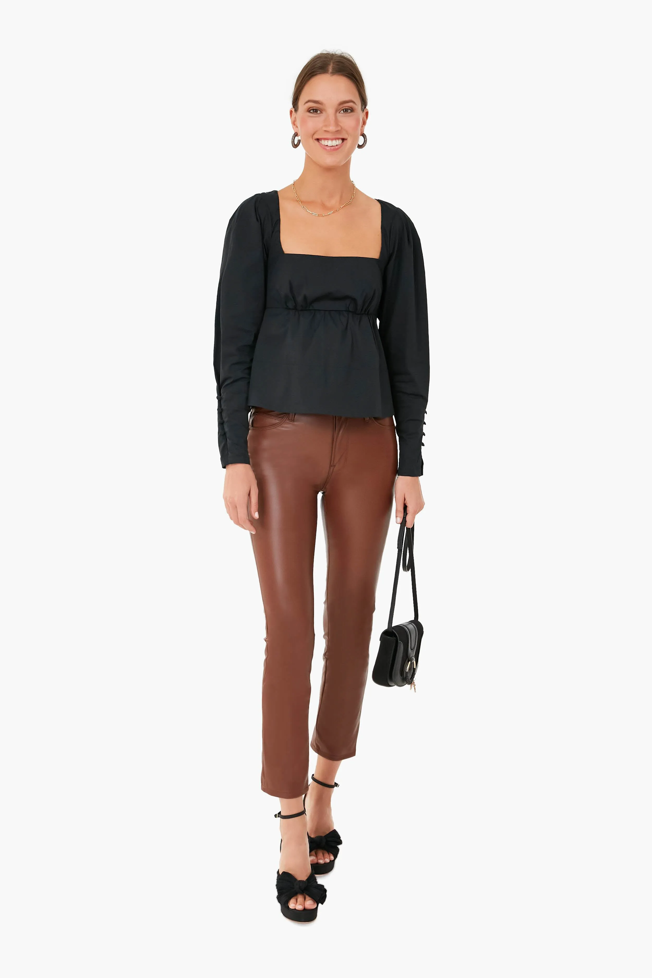 Black Peggy Top sold by Tuckernuck product image thumbnail 2