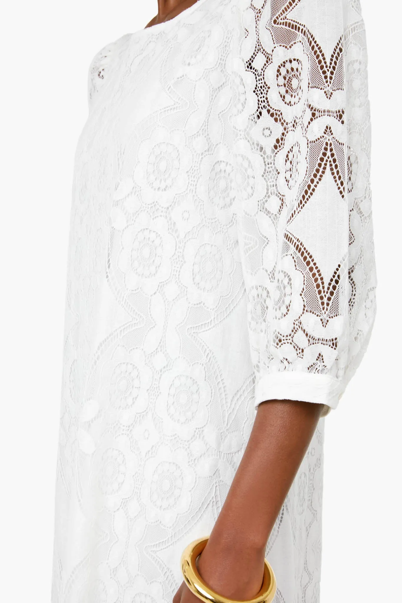 White Lace Jillian Dress sold by Tuckernuck product image thumbnail 5