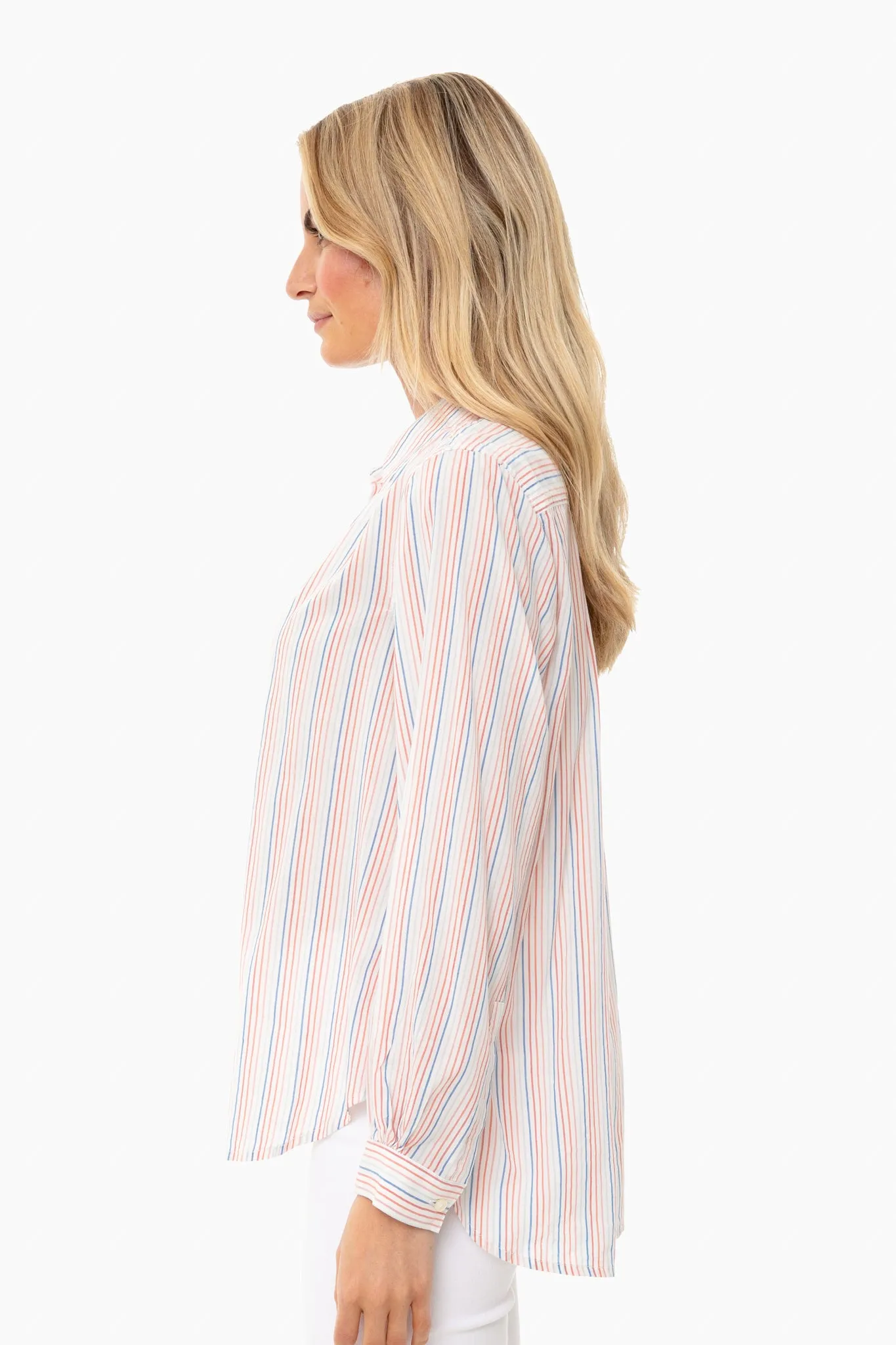 Parker Pinstripe Courtney Henley sold by Tuckernuck product image thumbnail 3