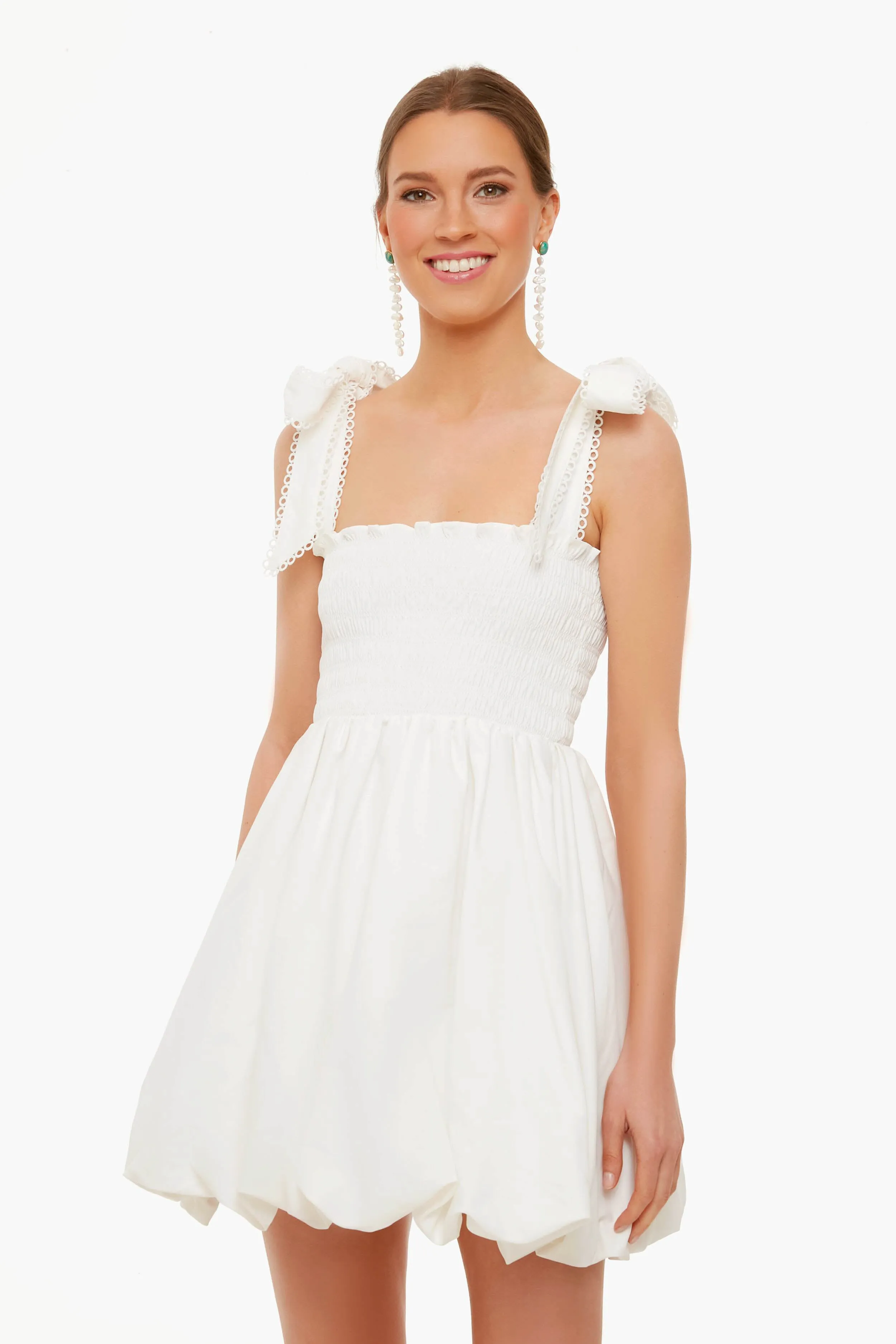 Exclusive White Zenia Dress sold by Tuckernuck product image thumbnail 2