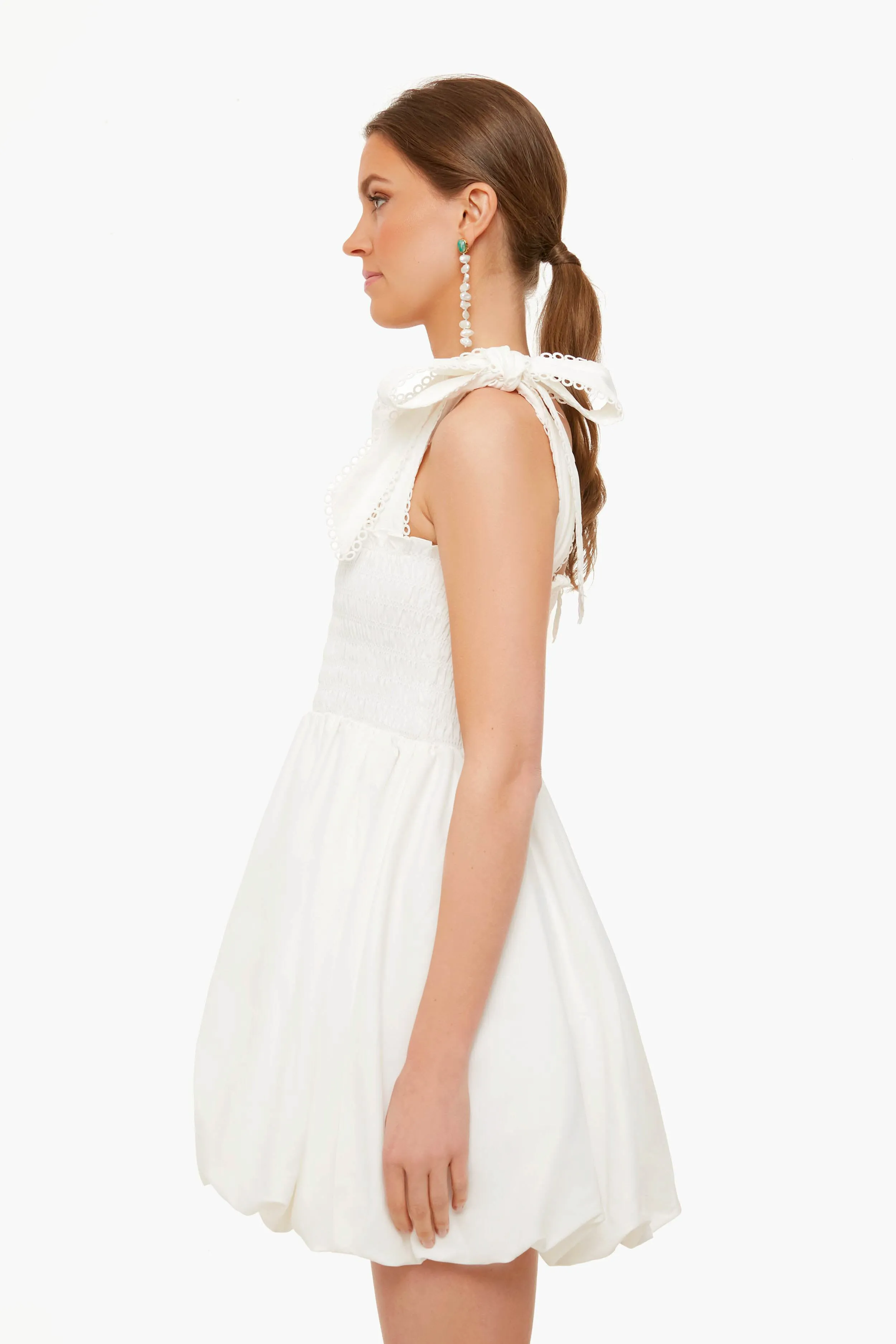 Exclusive White Zenia Dress sold by Tuckernuck product image thumbnail 3