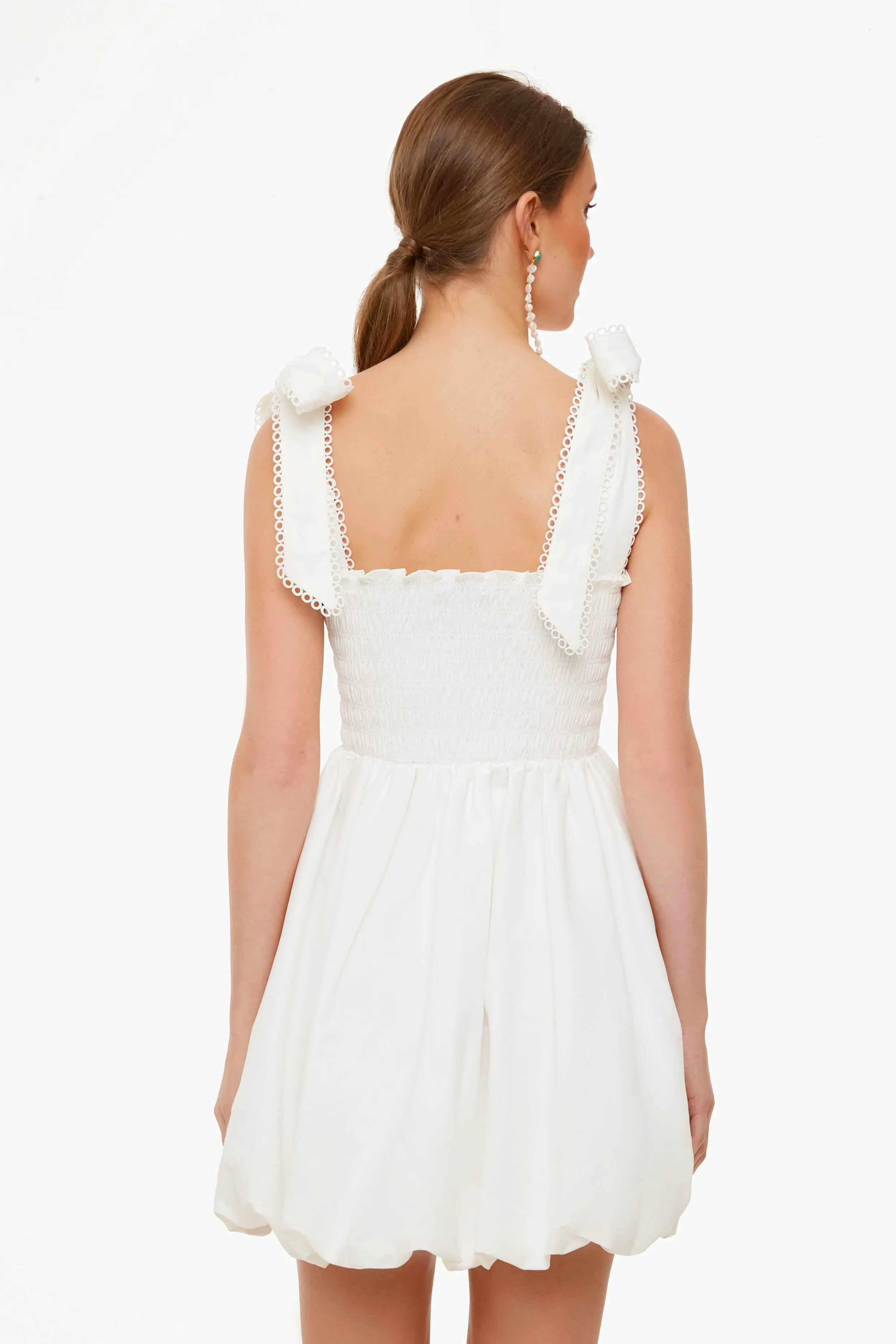 Exclusive White Zenia Dress sold by Tuckernuck product image thumbnail 4