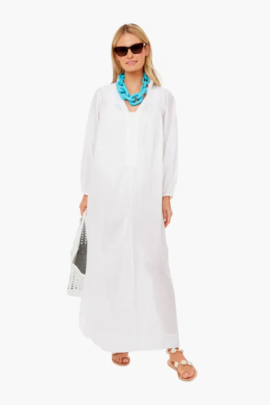 White Pippa Dress sold by Tuckernuck