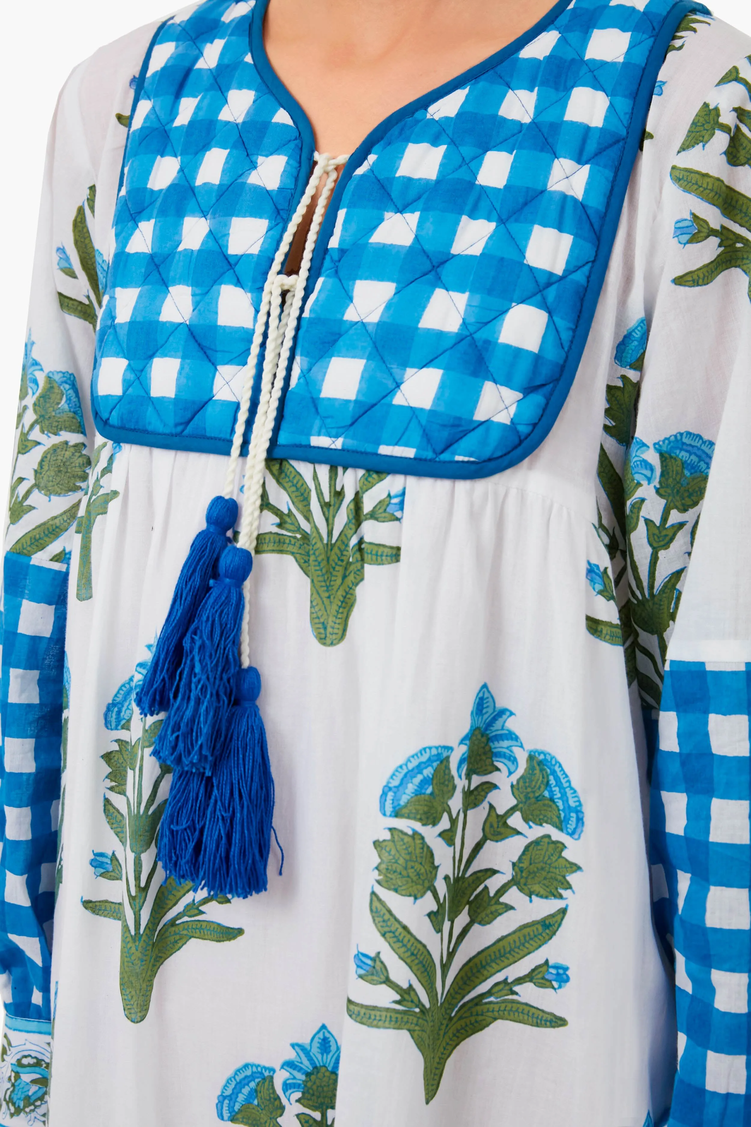 Cornflower Blue Palladio Garden Jodhpur Dress sold by Tuckernuck product image thumbnail 5