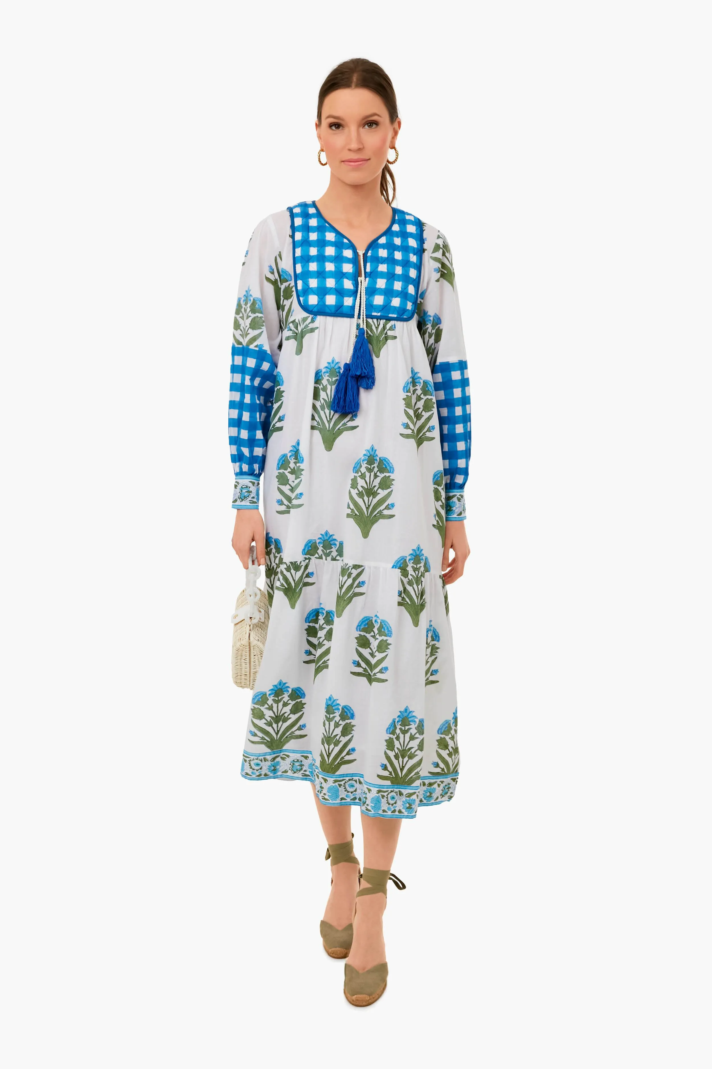 Cornflower Blue Palladio Garden Jodhpur Dress sold by Tuckernuck product image thumbnail 2