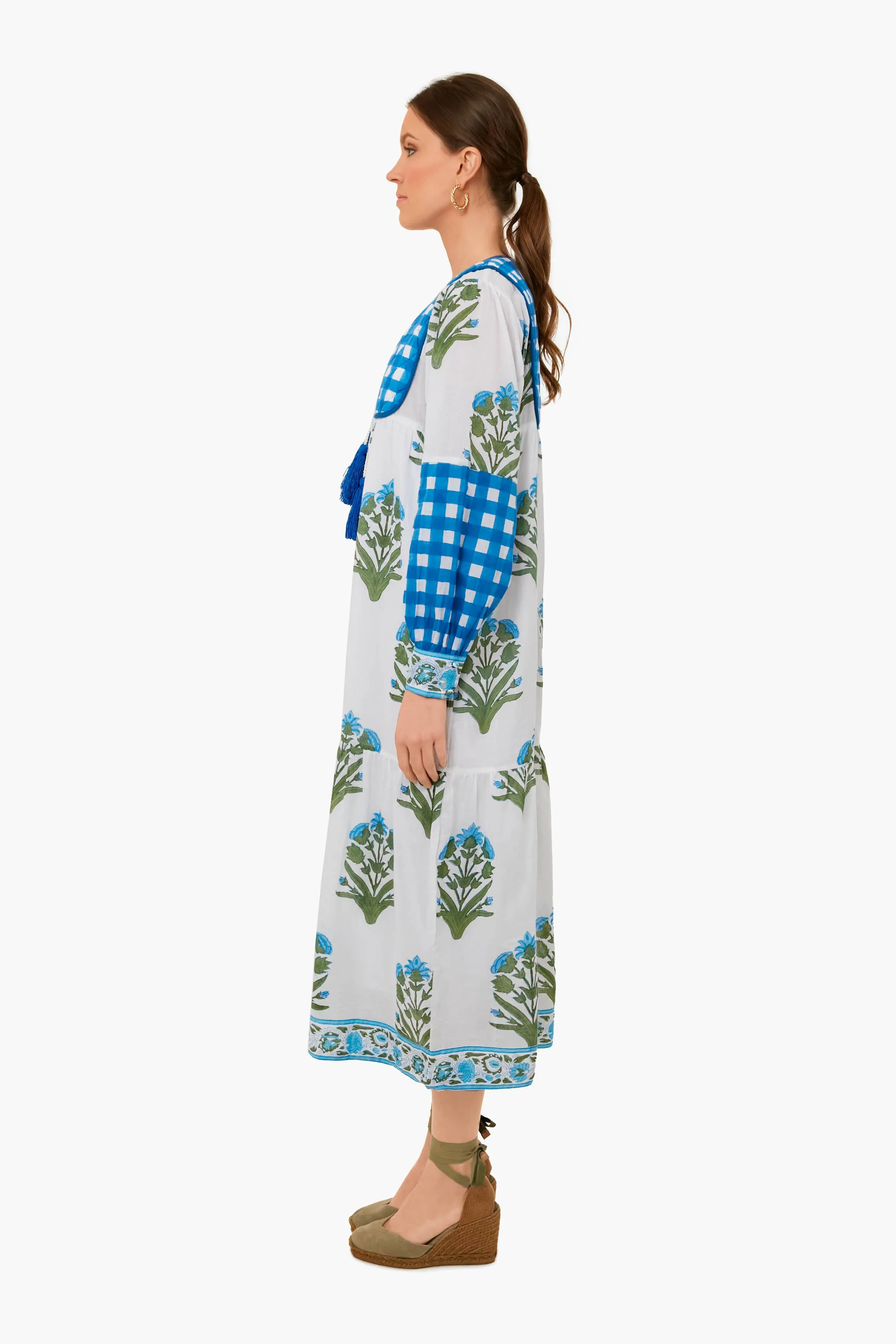 Cornflower Blue Palladio Garden Jodhpur Dress sold by Tuckernuck product image thumbnail 3