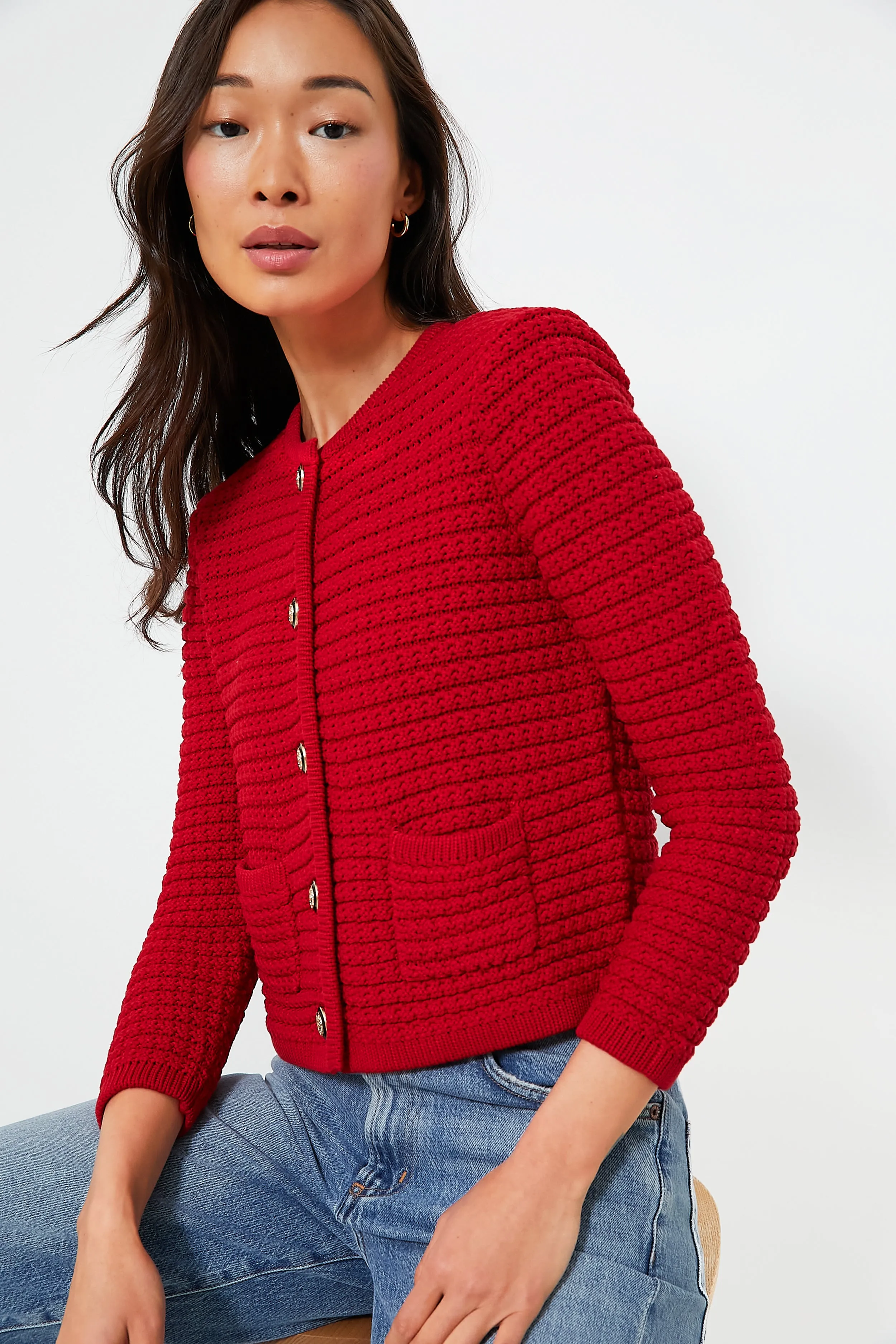 Rouge Gaspard Cardigan sold by Tuckernuck
