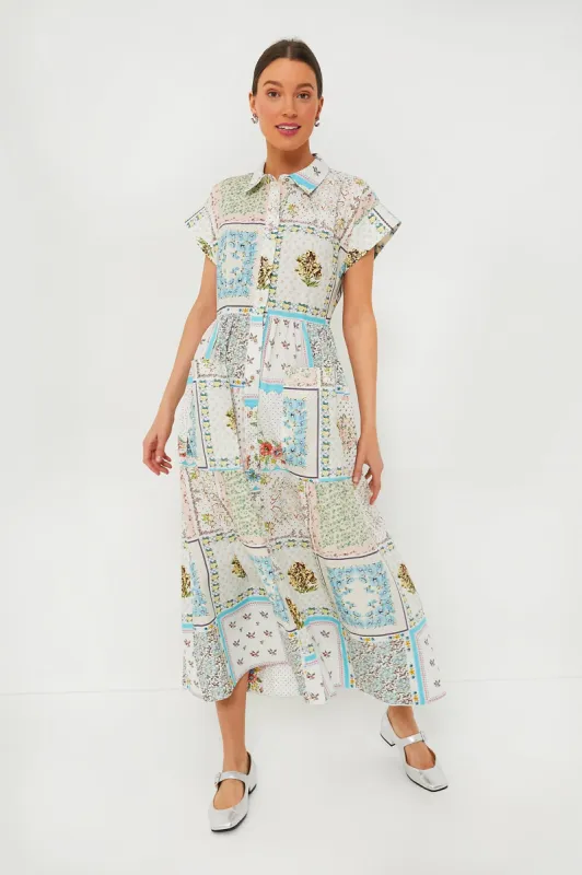 Patchwork Quilt Sarah Dress made by Hunter Bell NYC