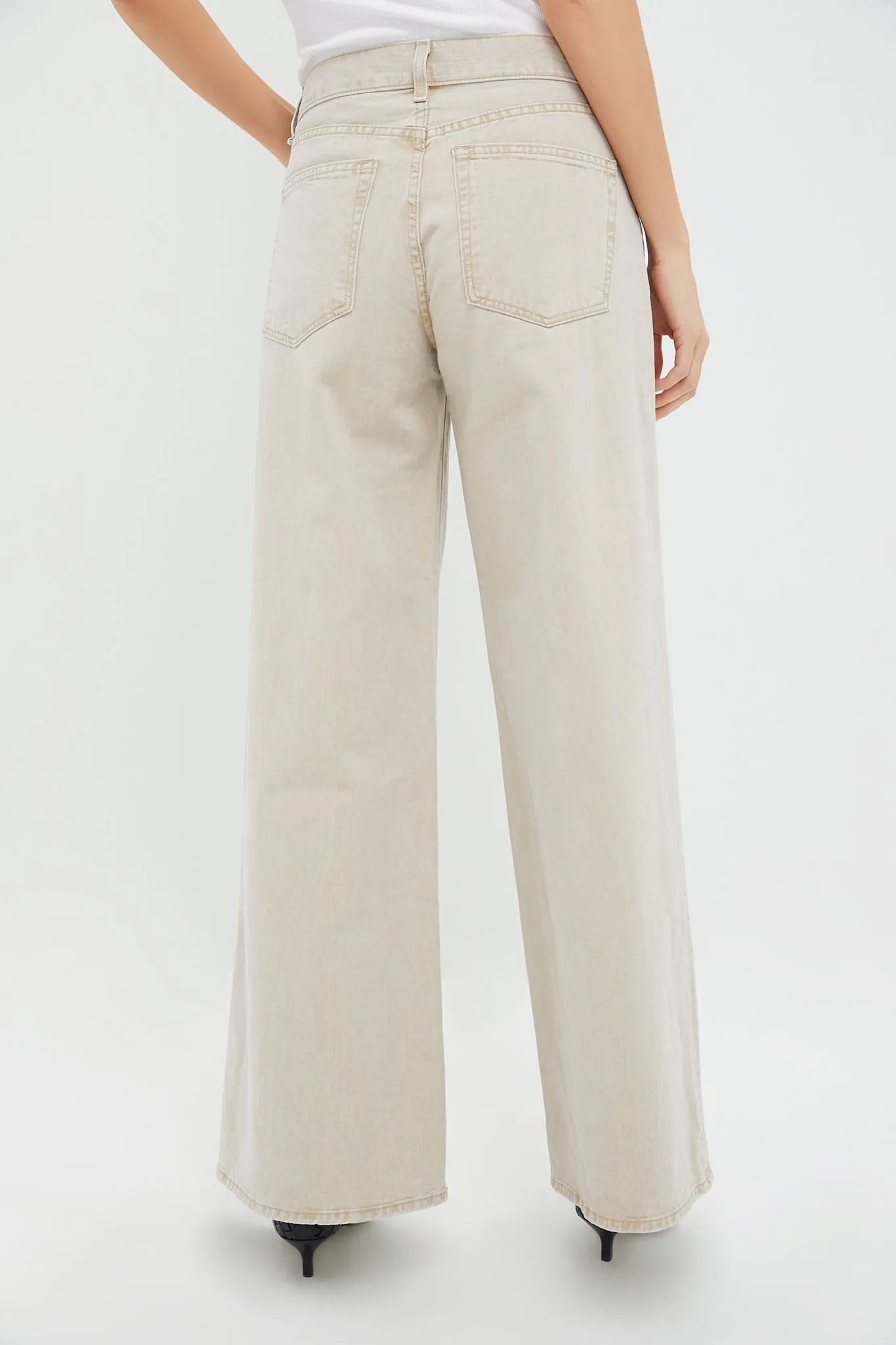 Ecru Atomic Wide Leg sold by Tuckernuck product image thumbnail 4