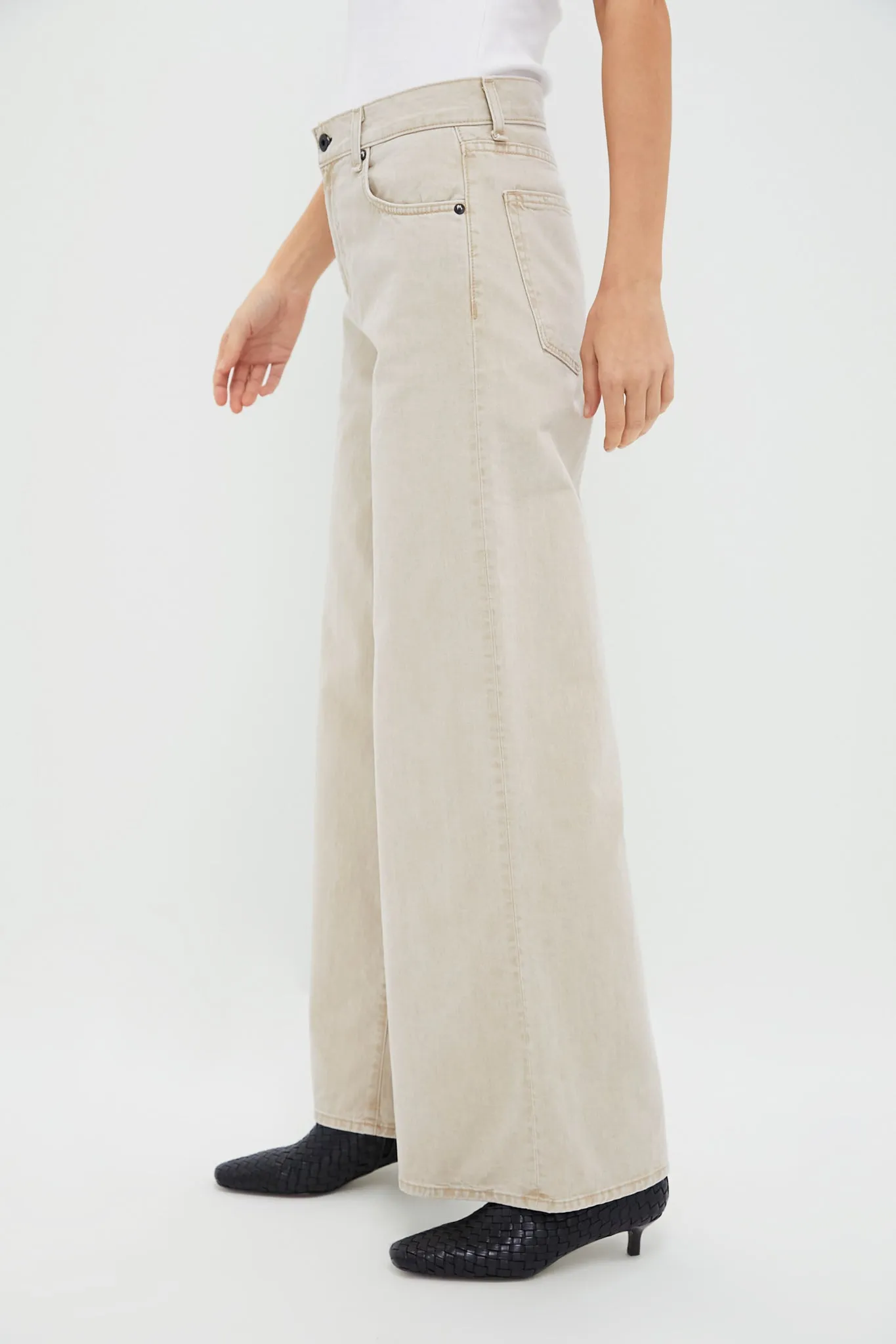 Ecru Atomic Wide Leg sold by Tuckernuck product image thumbnail 3